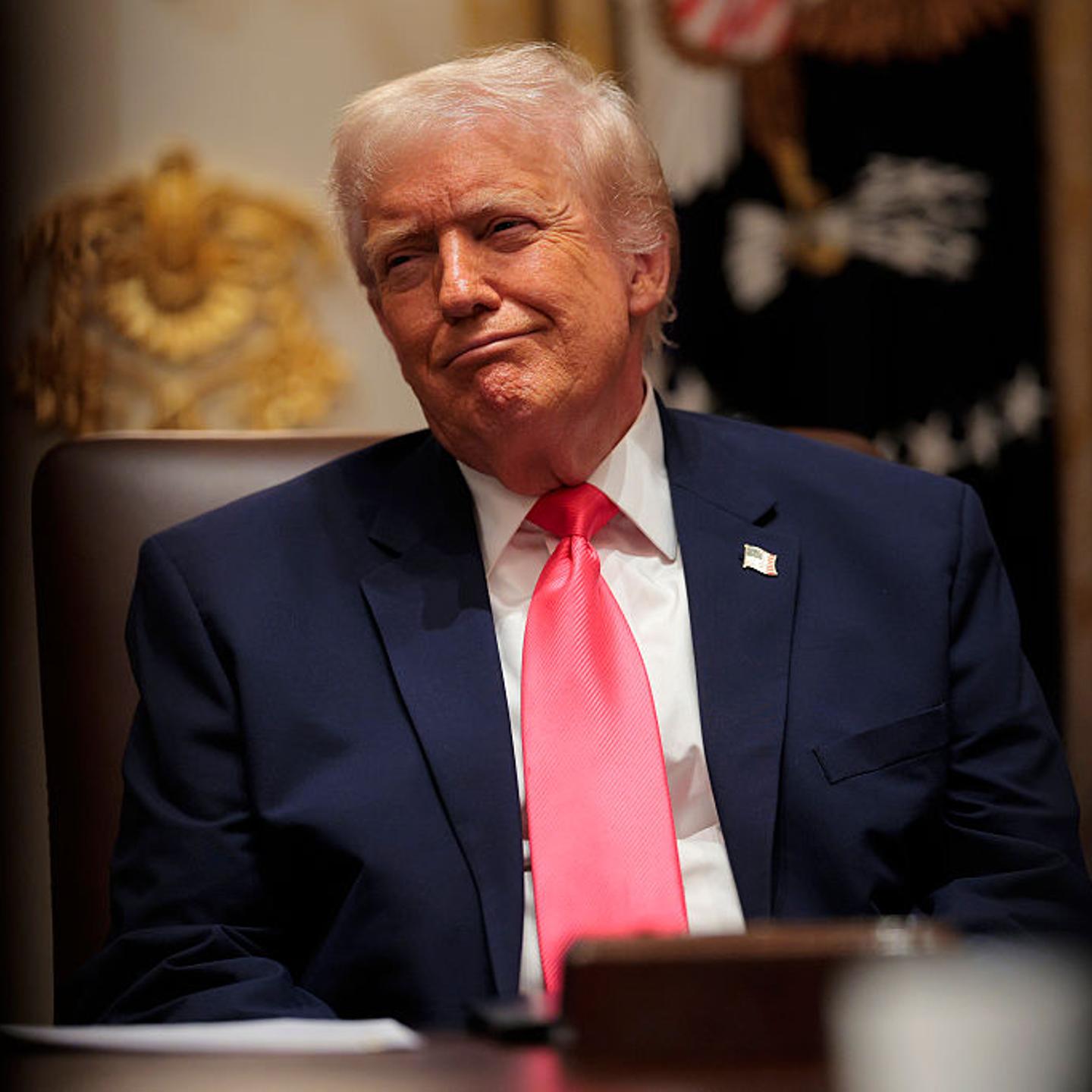 President Trump Meets With His Cabinet At The White House