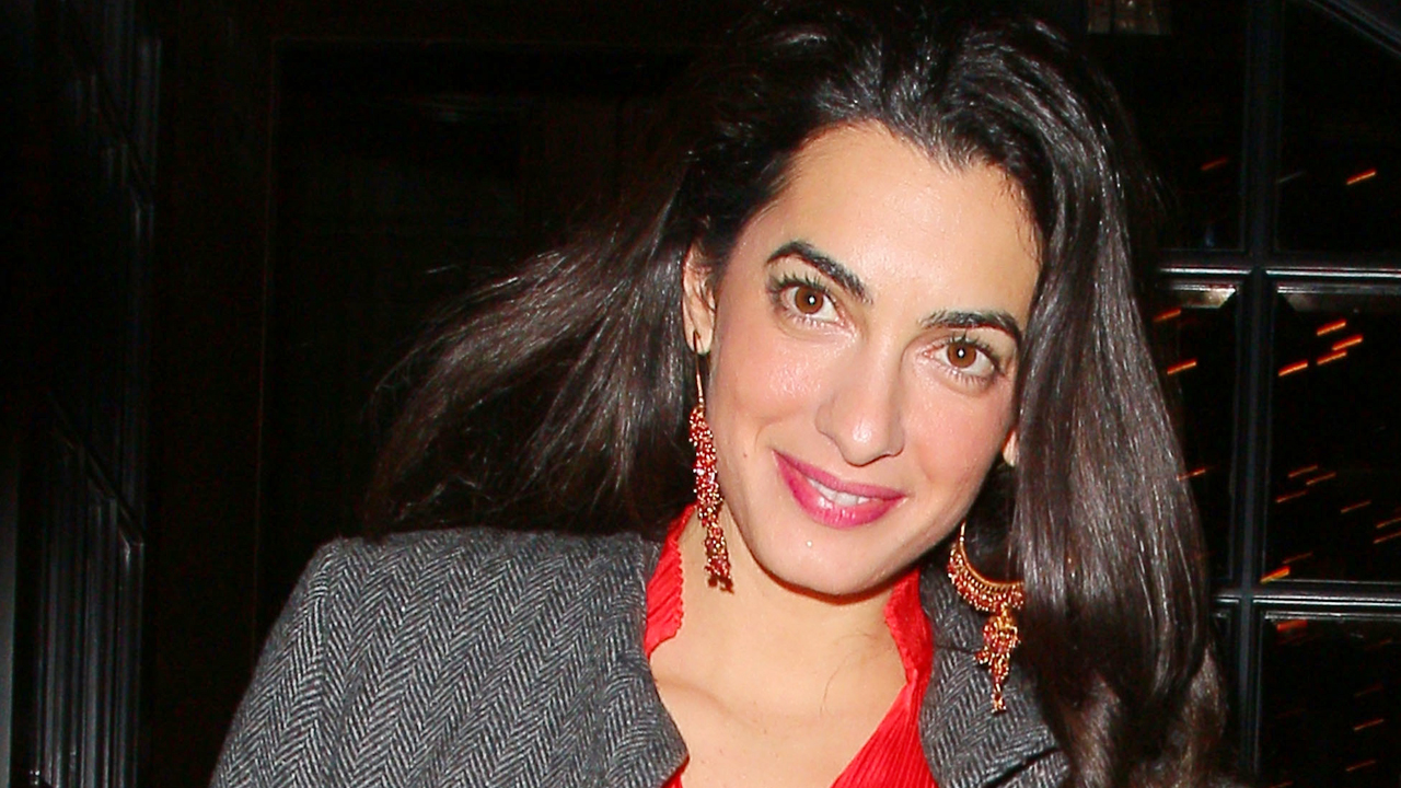 Amal Alamuddin on October 24, 2013 in London, England.