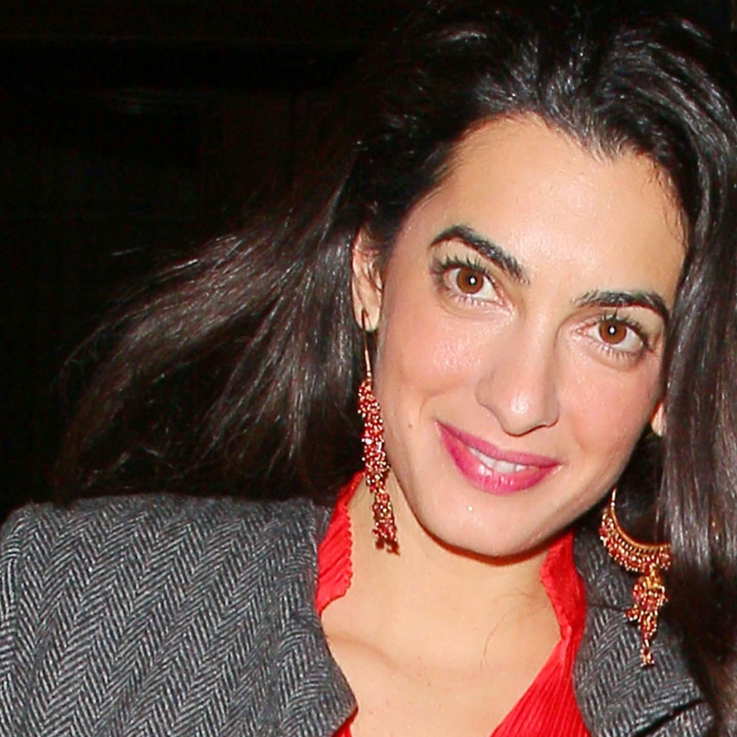 Amal Alamuddin on October 24, 2013 in London, England.