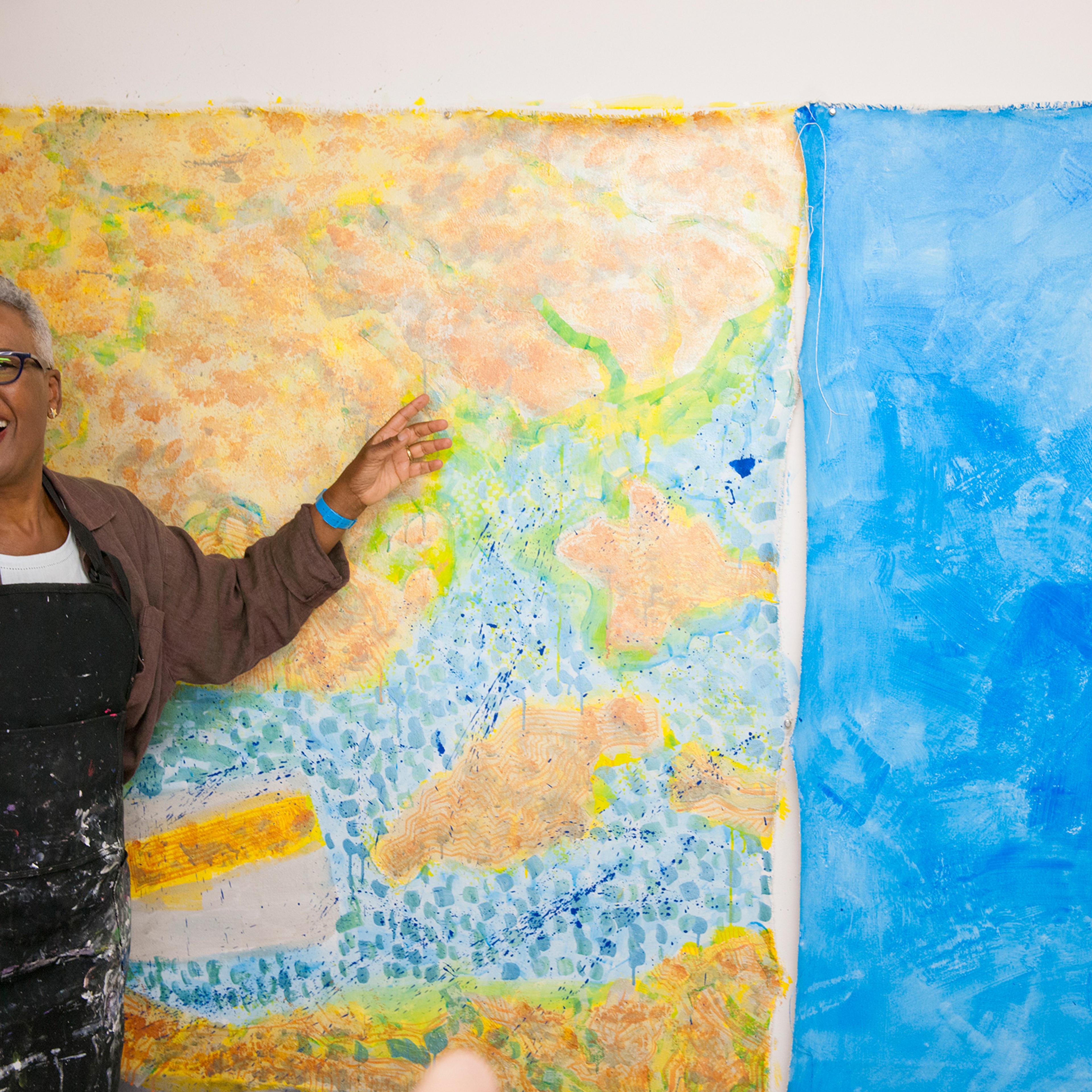 Old in Art School Painter