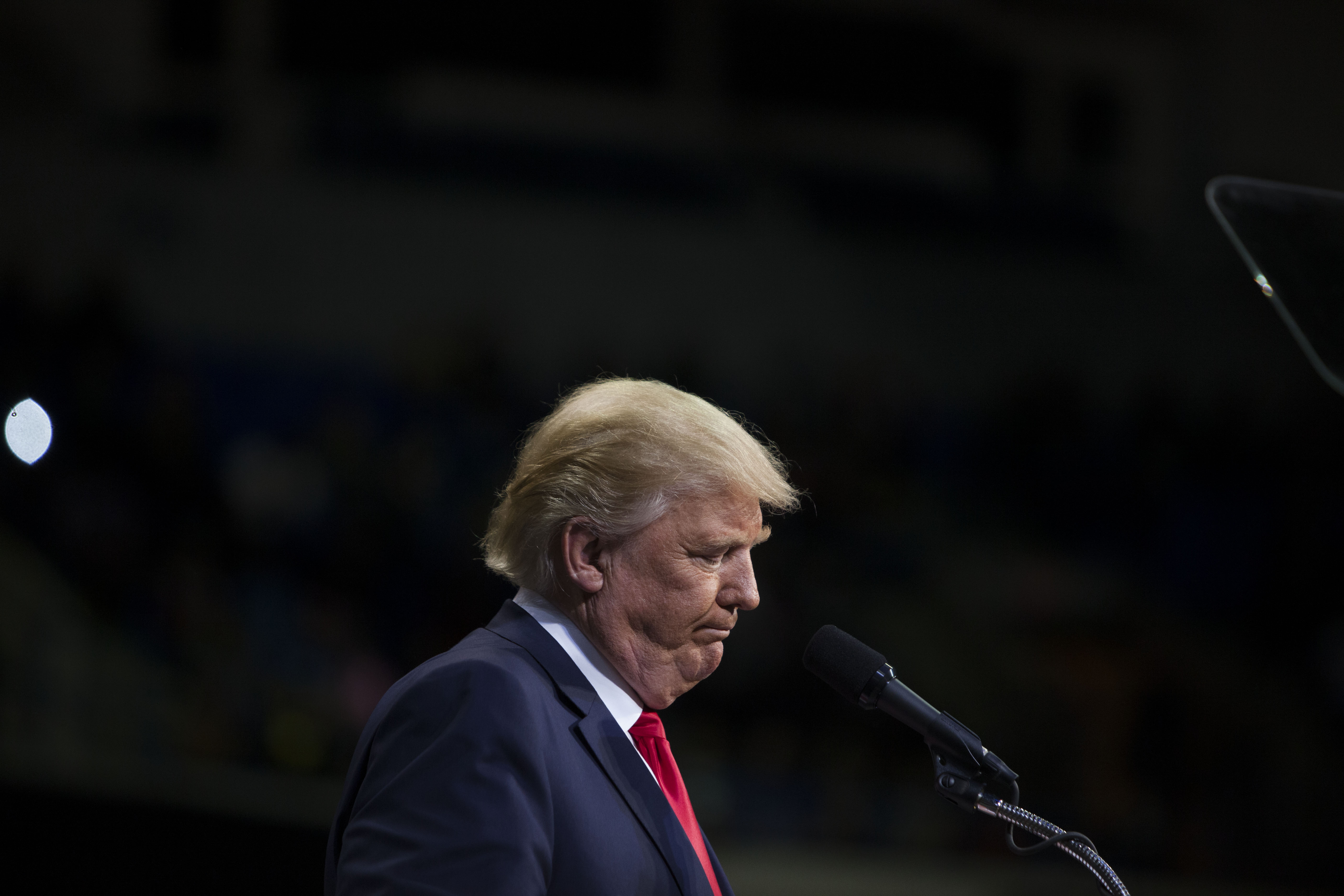 Donald Trump Holds Rally In Wilkes-Barre, PA