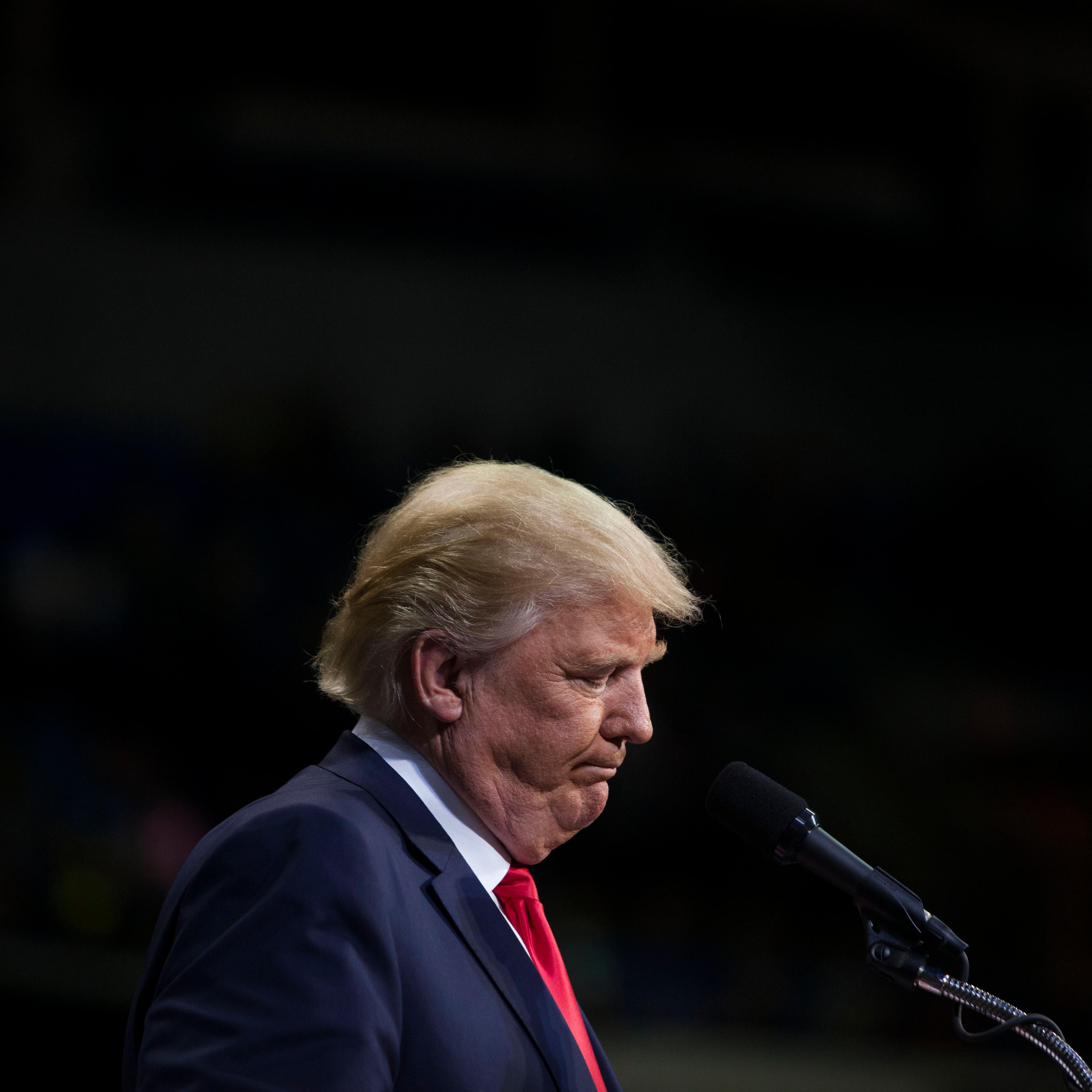 Donald Trump Holds Rally In Wilkes-Barre, PA