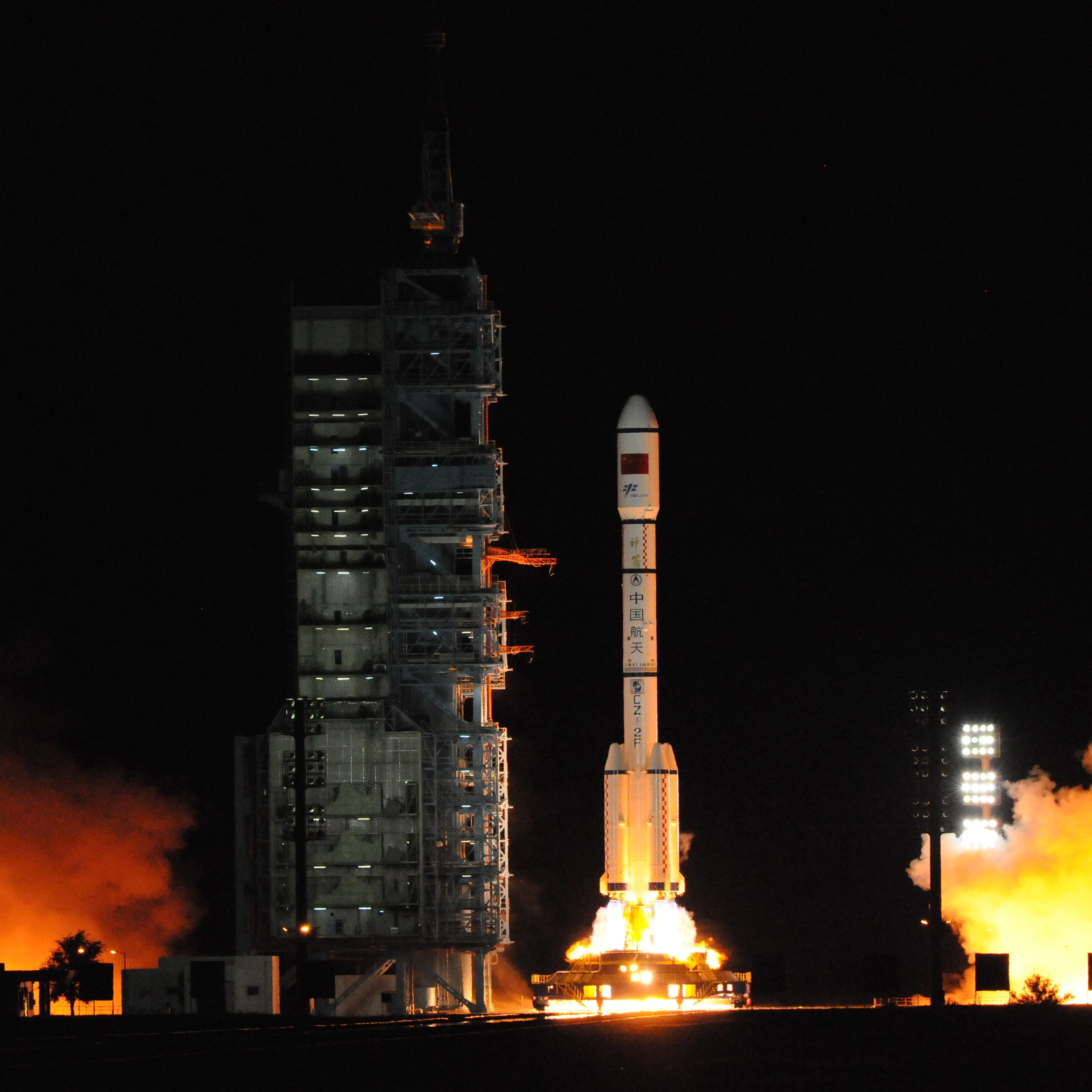 Tiangong-2 Space Laboratory Blasts Off In Jiuquan