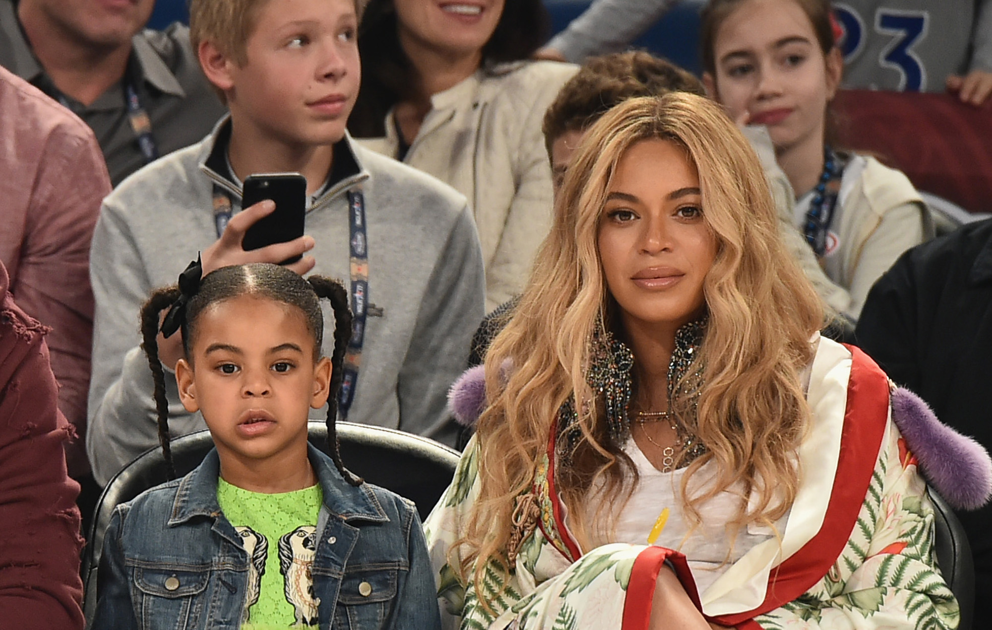 Celebrities Attend The 66th NBA All-Star Game
