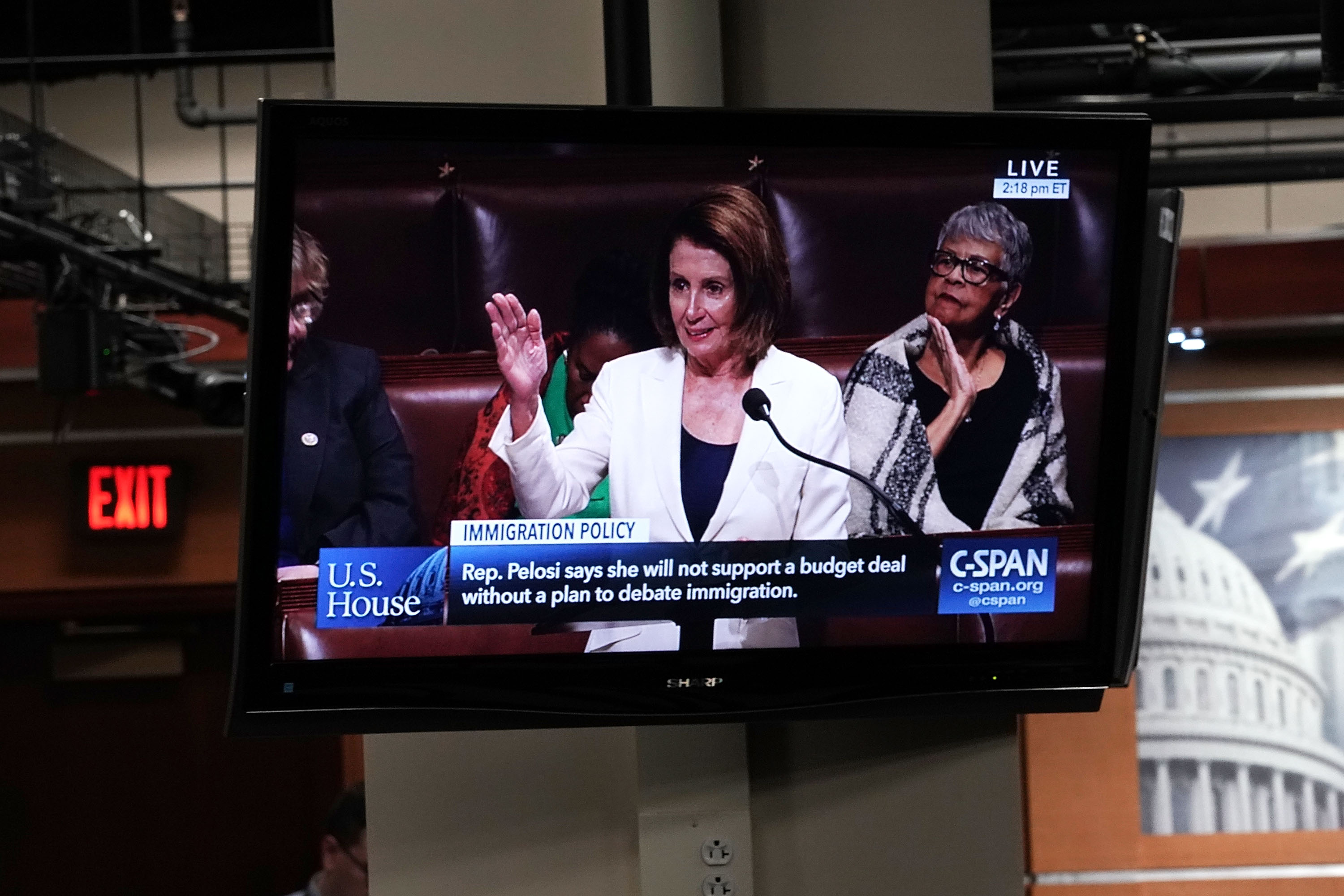 House Democrats Hold Retreat At Capitol, Instead Of Travel To Maryland As Gov't Shutdown Looms