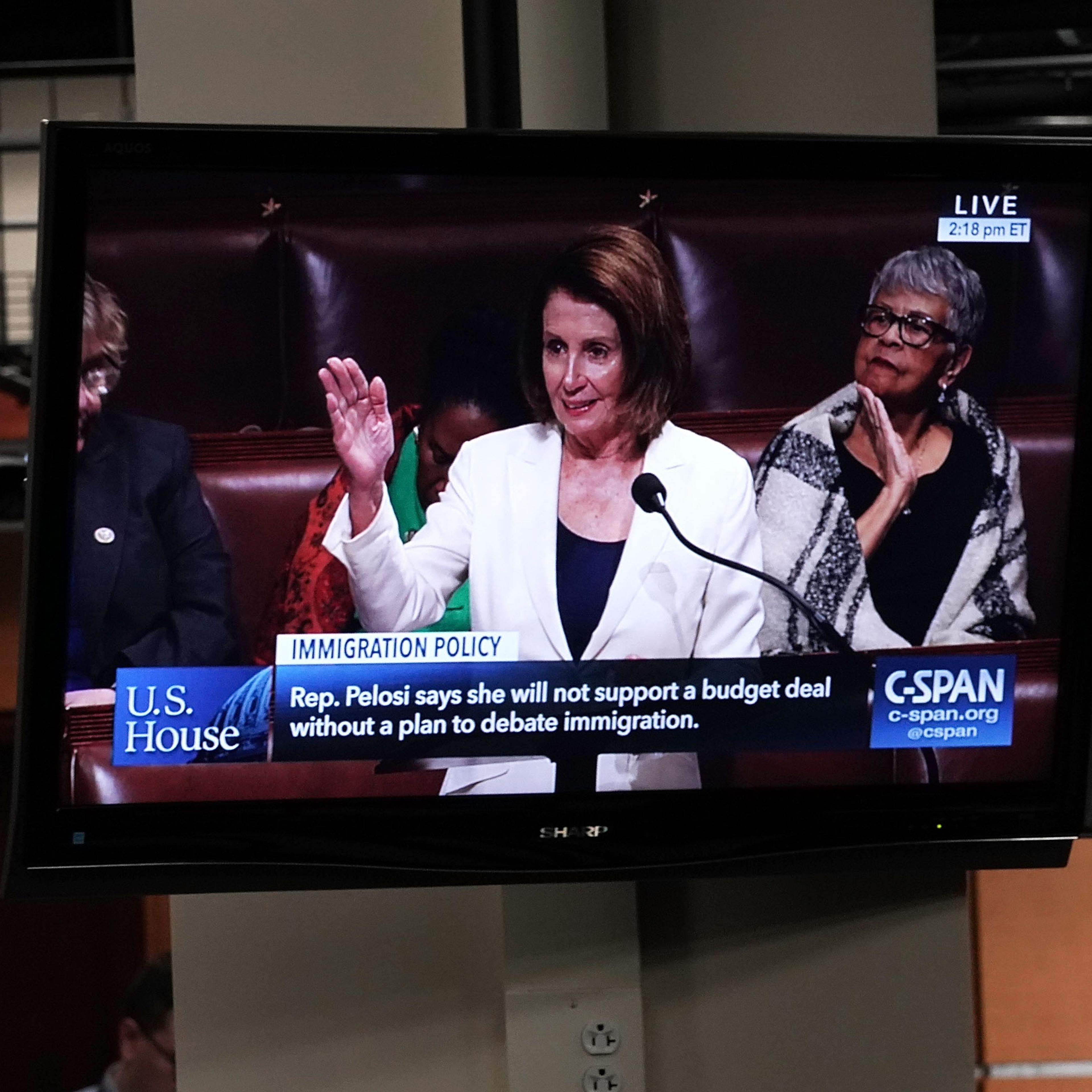 House Democrats Hold Retreat At Capitol, Instead Of Travel To Maryland As Gov't Shutdown Looms