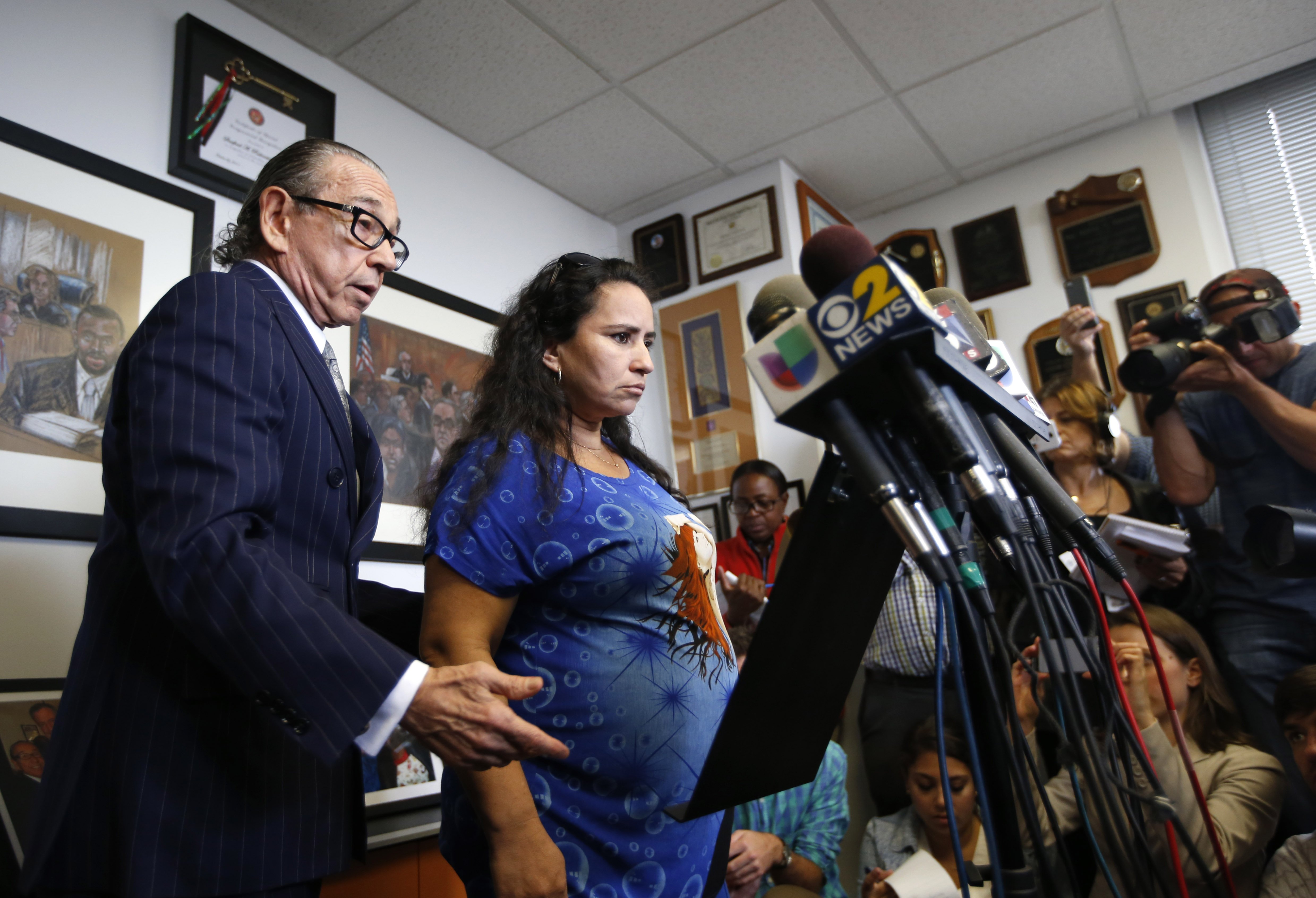 Sandra Amezquita Pregnant Police Brooklyn