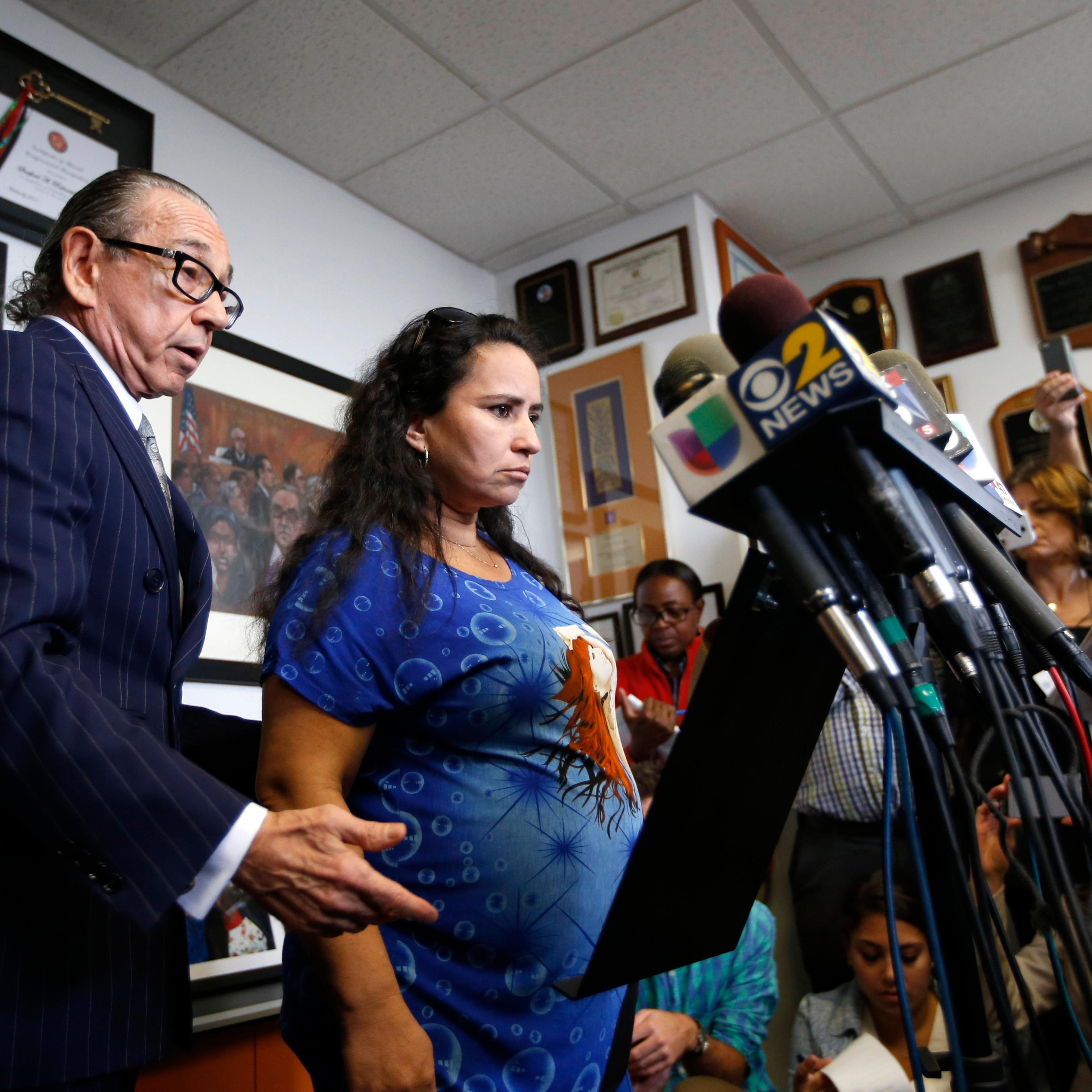 Sandra Amezquita Pregnant Police Brooklyn