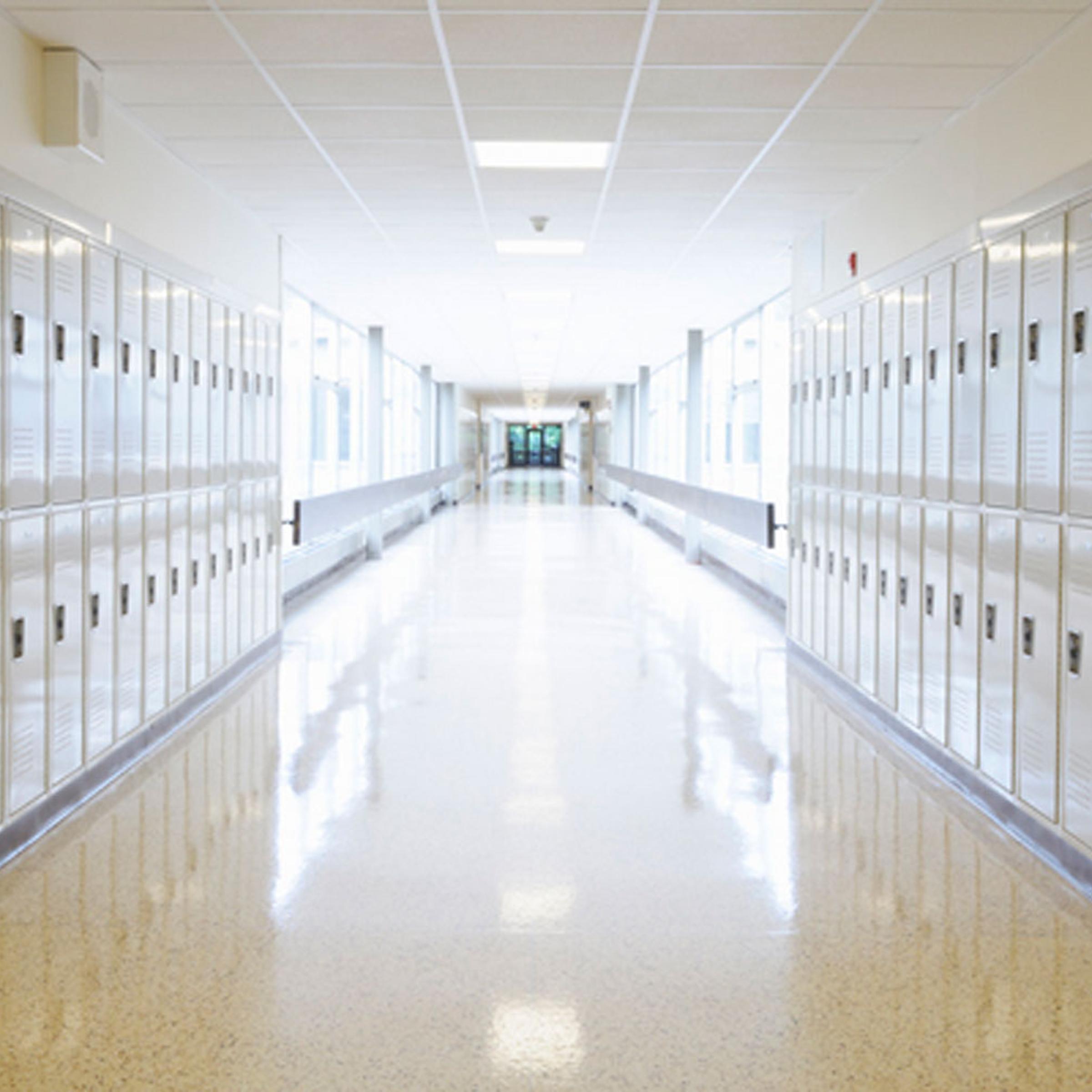 School hallway