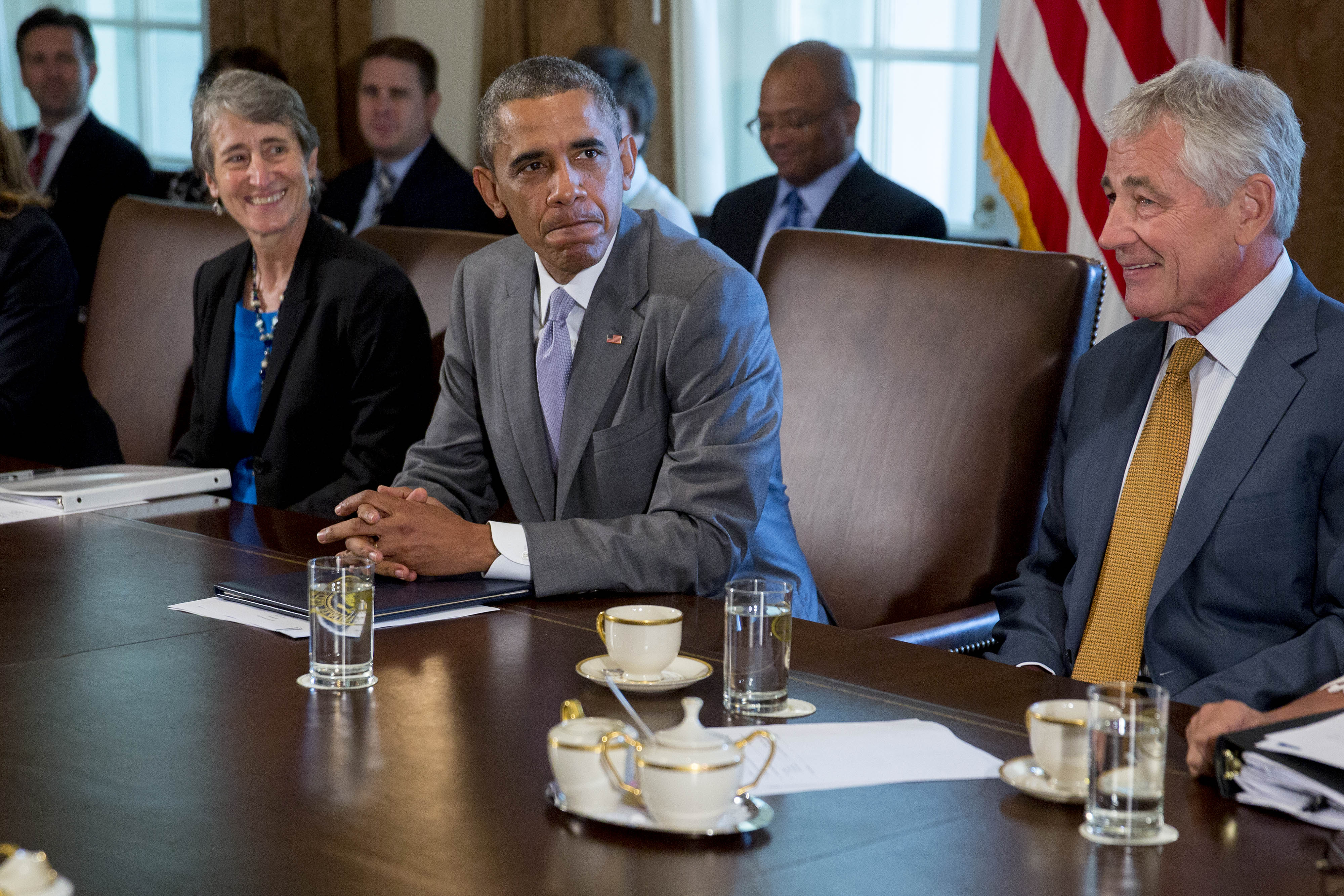 Obama Cabinet Meeting
