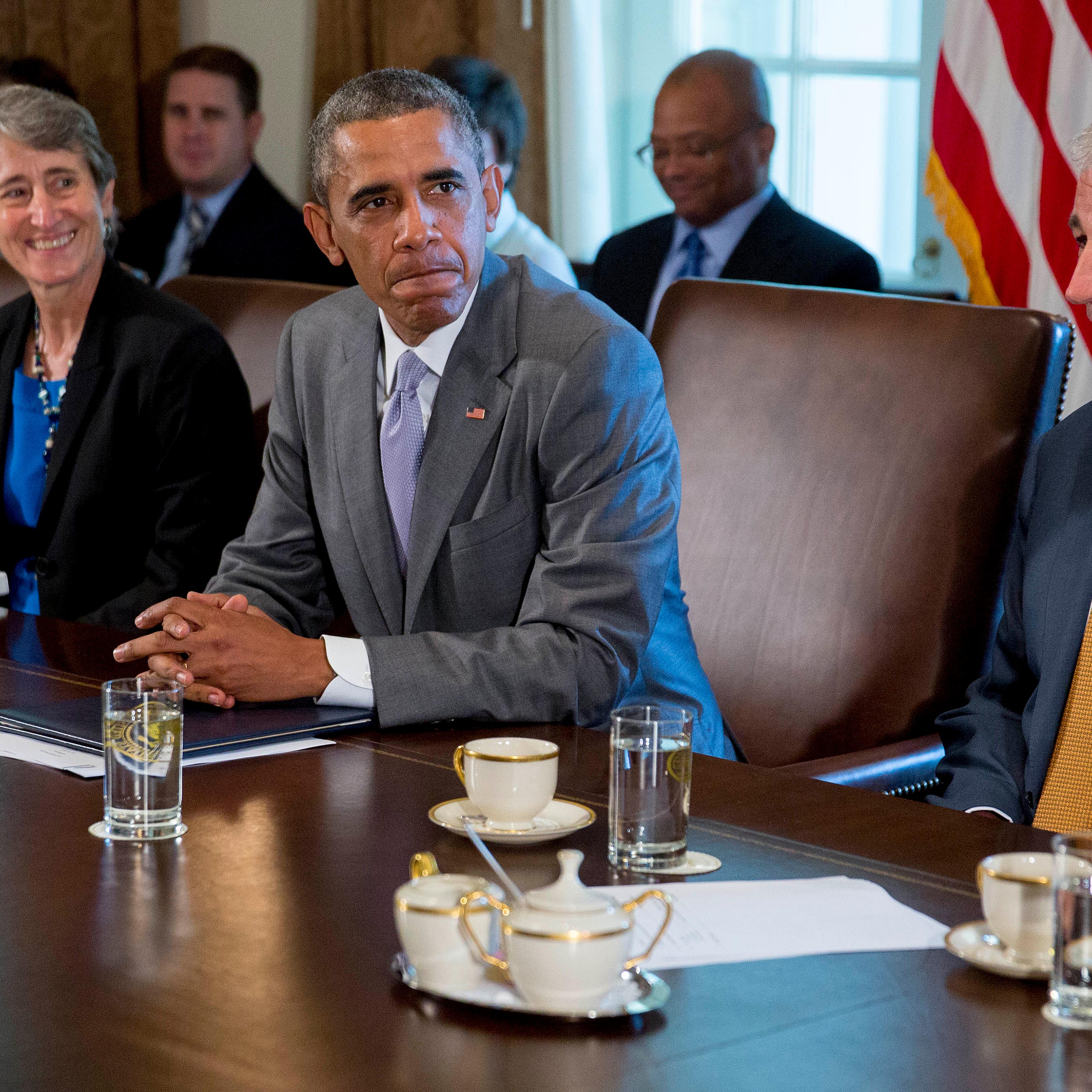 Obama Cabinet Meeting