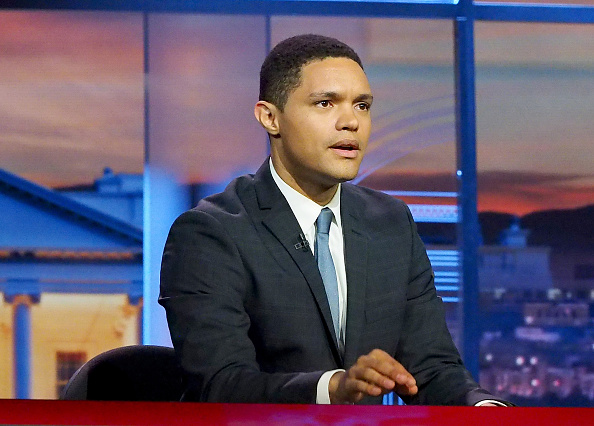 Host Trevor Noah, “The Daily Show with Trevor Noah Presents The 2016 Democratic National Convention; Let's Not Get Crazy” speaks from the Annenberg Center for the Performing Arts on July 26, 2016 in Philadelphia, Pennsylvania.