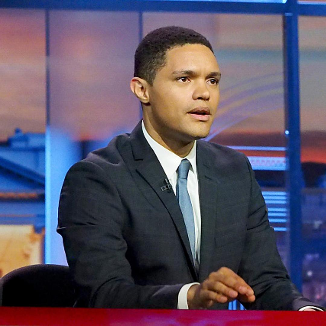 Host Trevor Noah, “The Daily Show with Trevor Noah Presents The 2016 Democratic National Convention; Let's Not Get Crazy” speaks from the Annenberg Center for the Performing Arts on July 26, 2016 in Philadelphia, Pennsylvania.