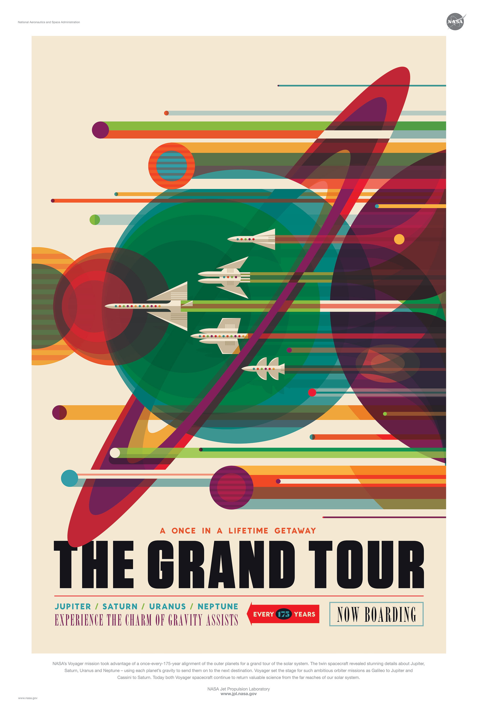 NASA Releases 'Vintage' Space Tourism Posters