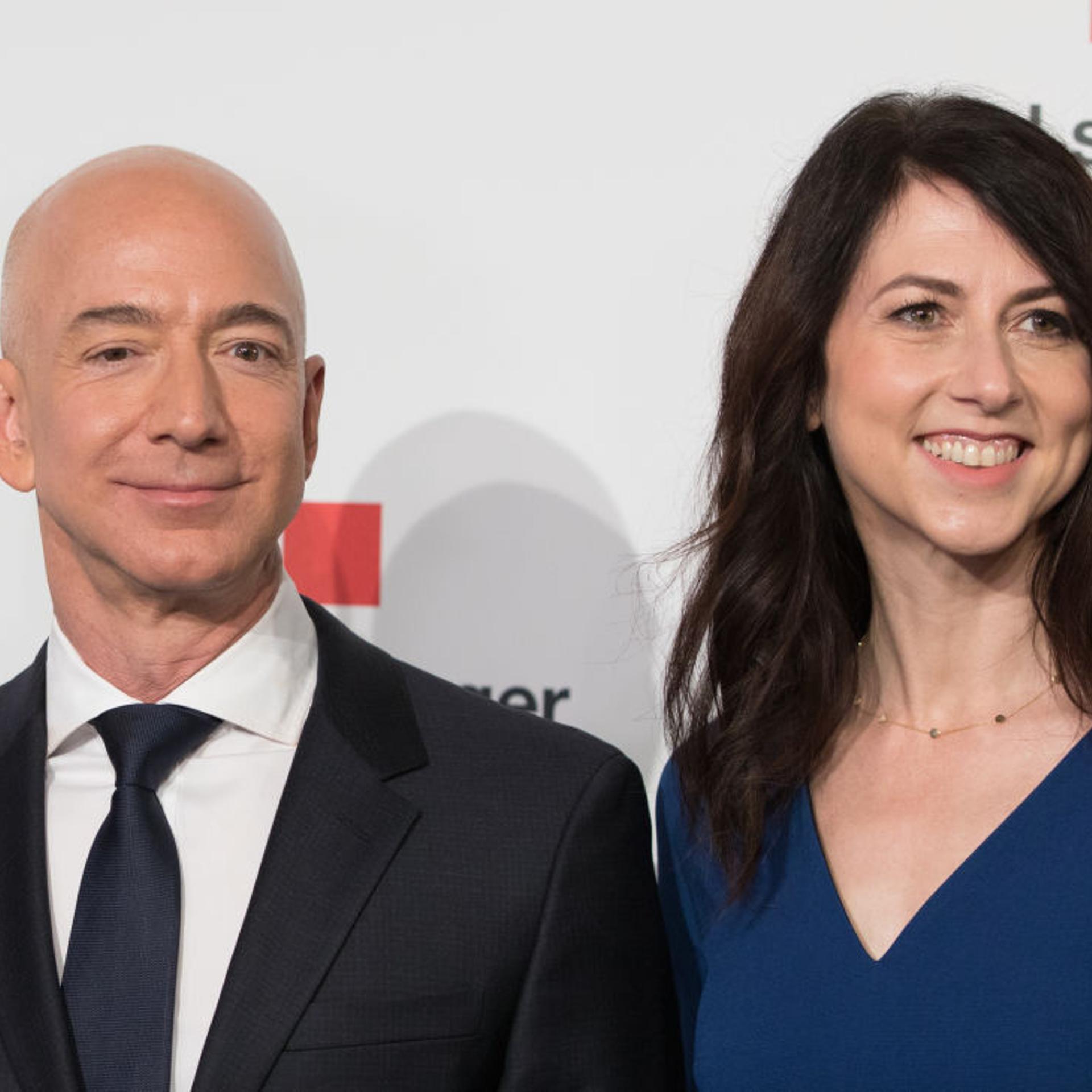 MacKenzie Bezos committed to giving away at least half of the $37 billion fortune after her divorce from Amazon.com Inc. founder Jeff Bezos.