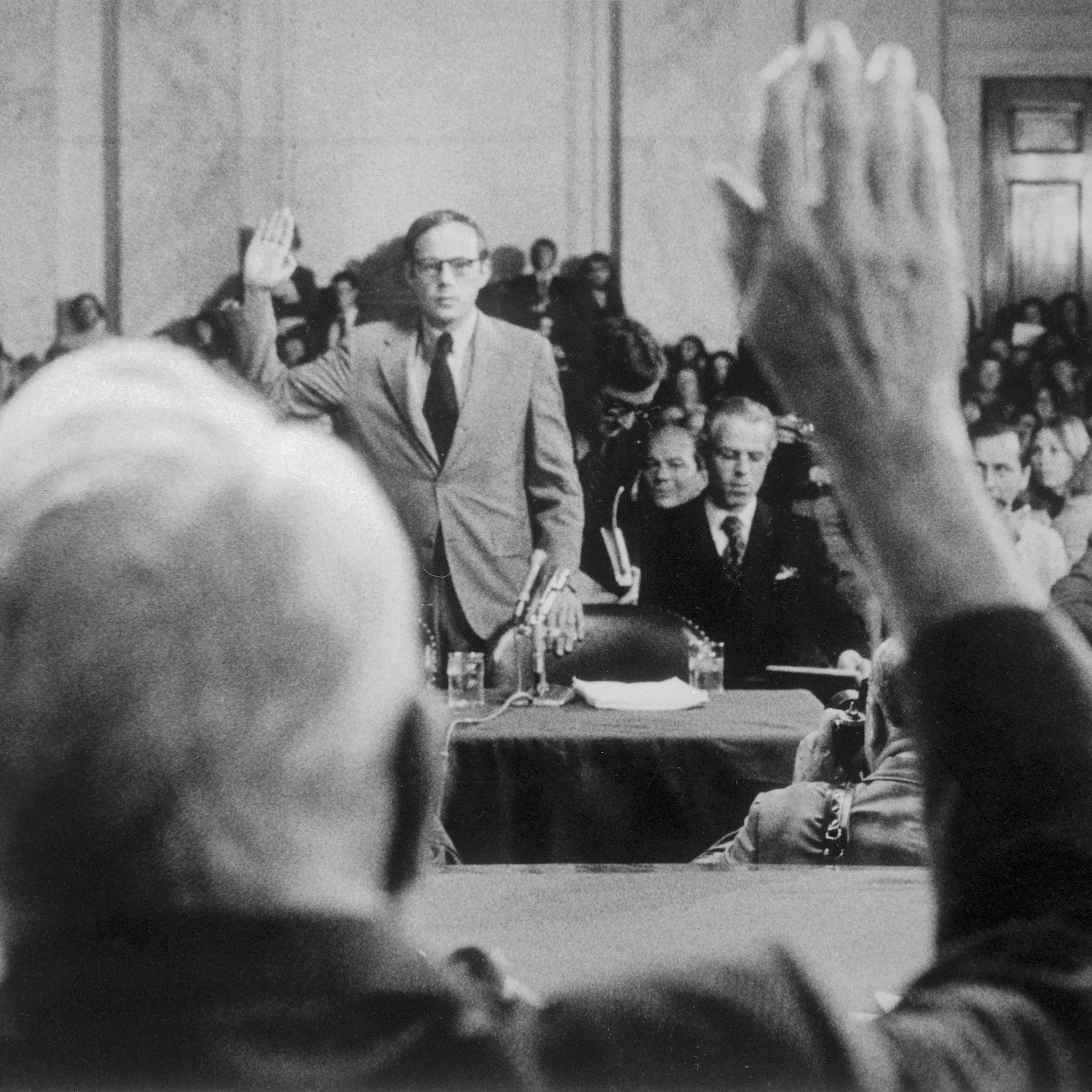 John W. Dean III Swearing in Before Testifying