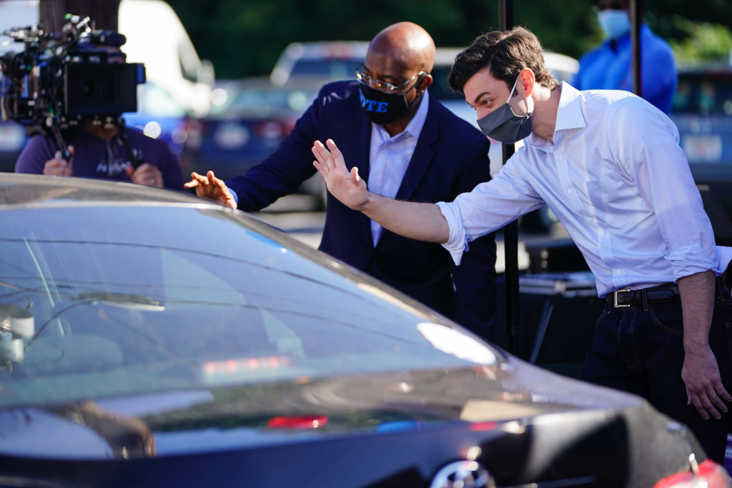Democratic Candidates In Georgia Campaign Ahead Of November's Election