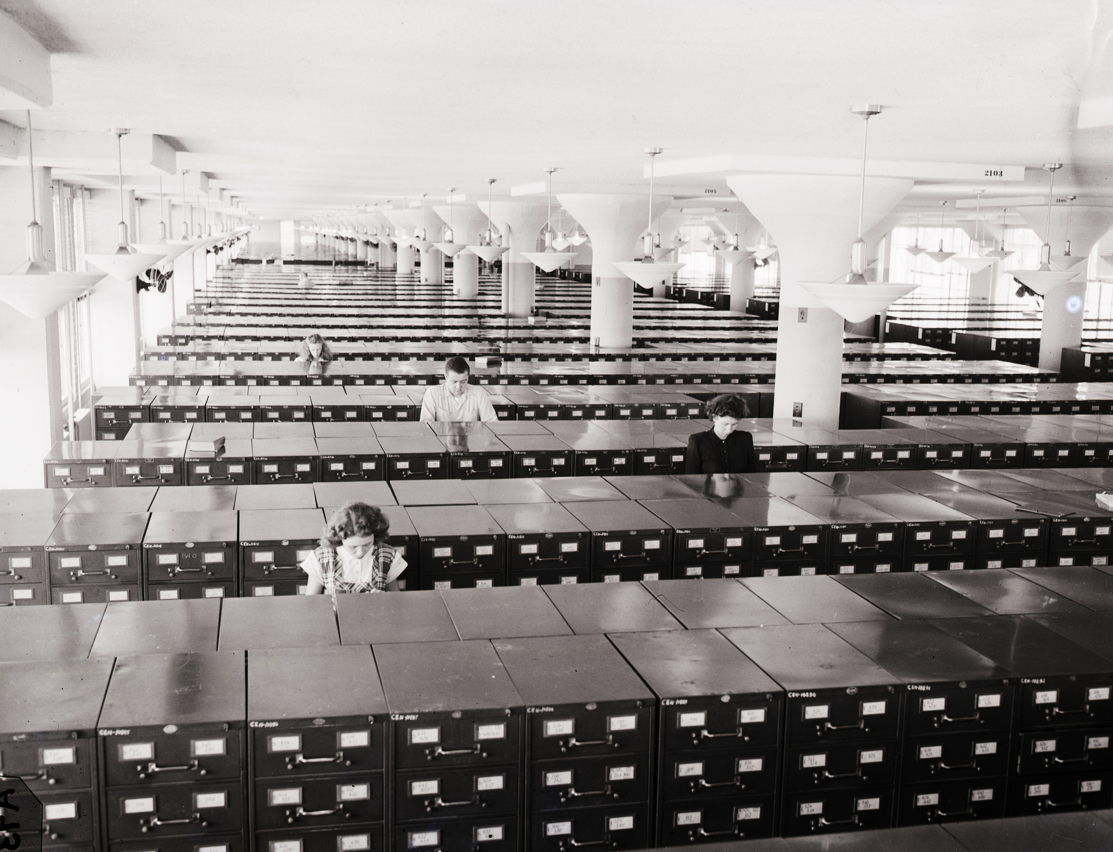 Storage of Census Bureau Files