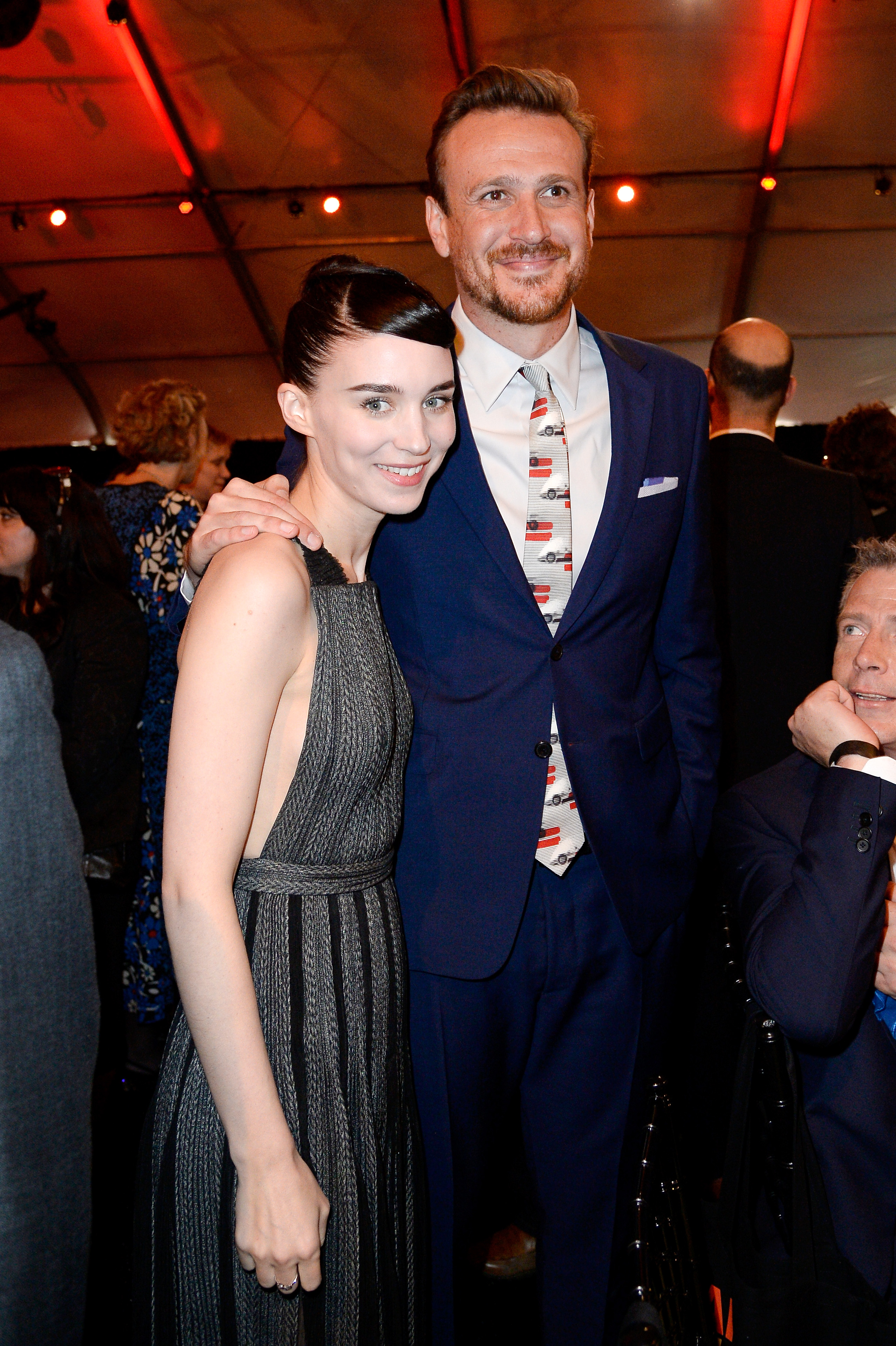 Rooney Mara and Jason Segel attend the 2016 Film Independent Spirit Awards on February 27, 2016 in Santa Monica, California.