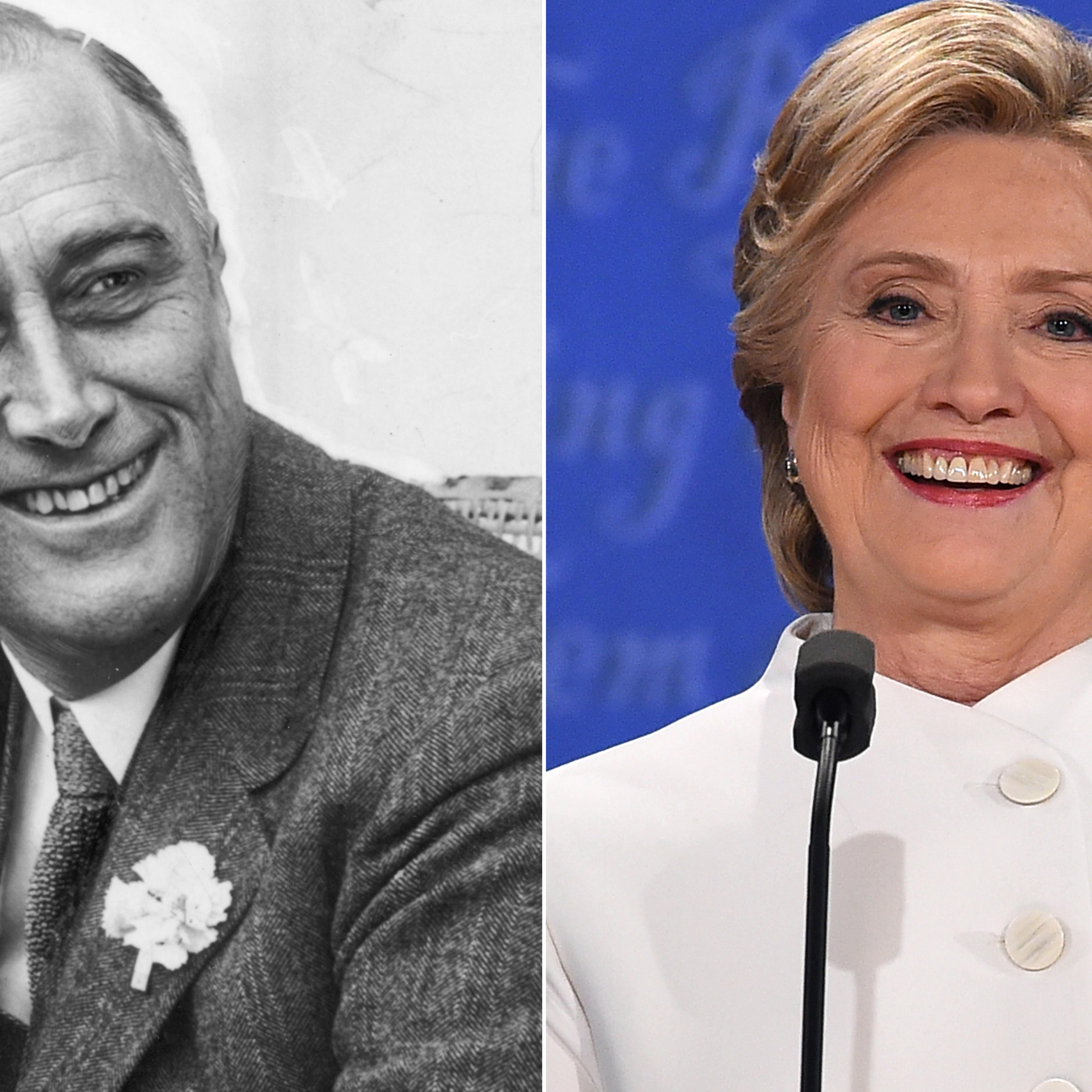 Franklin D. Roosevelt; Hillary Clinton