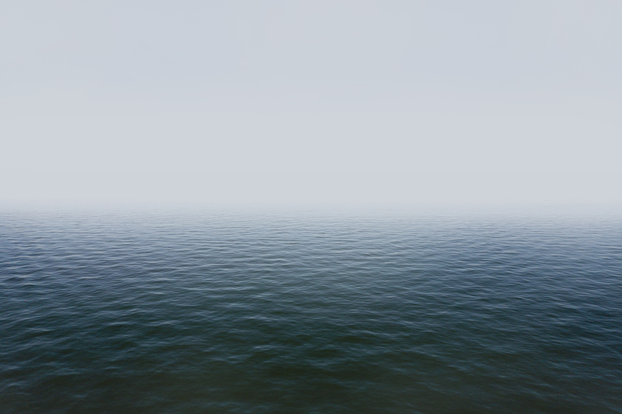 Misty magical waterfront