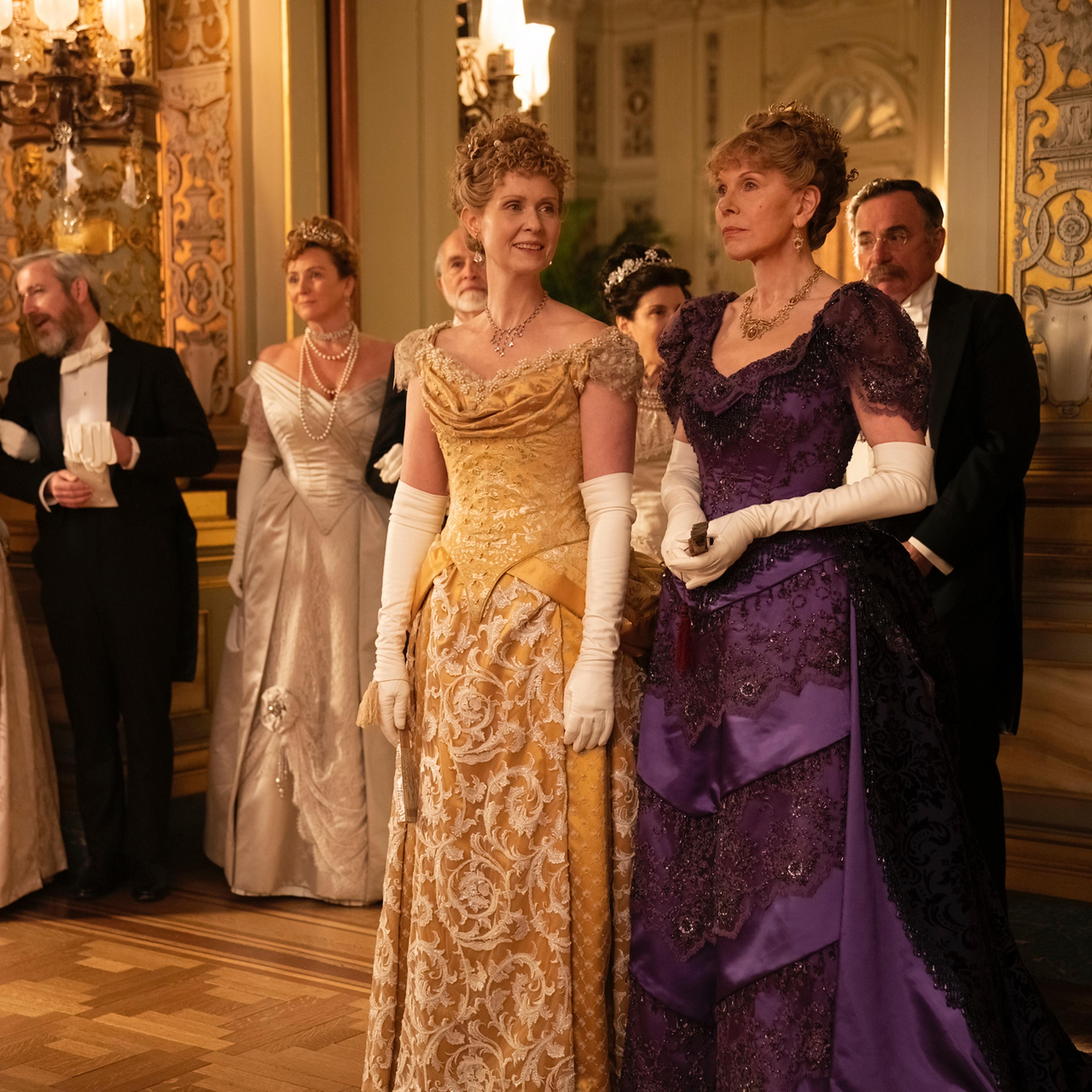 Cynthia Nixon and Christine Baranski in <i>The Gilded Age</i>