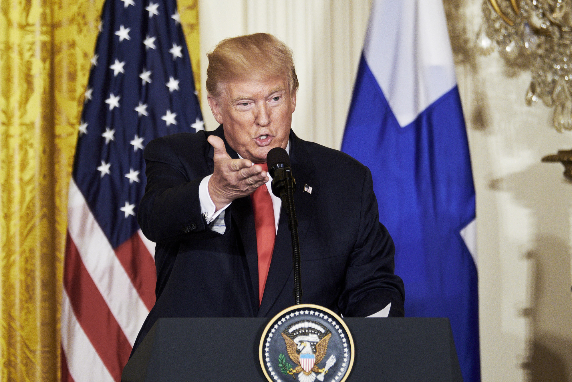 Trump Vows `All Options' Open After North Korea Missile Test