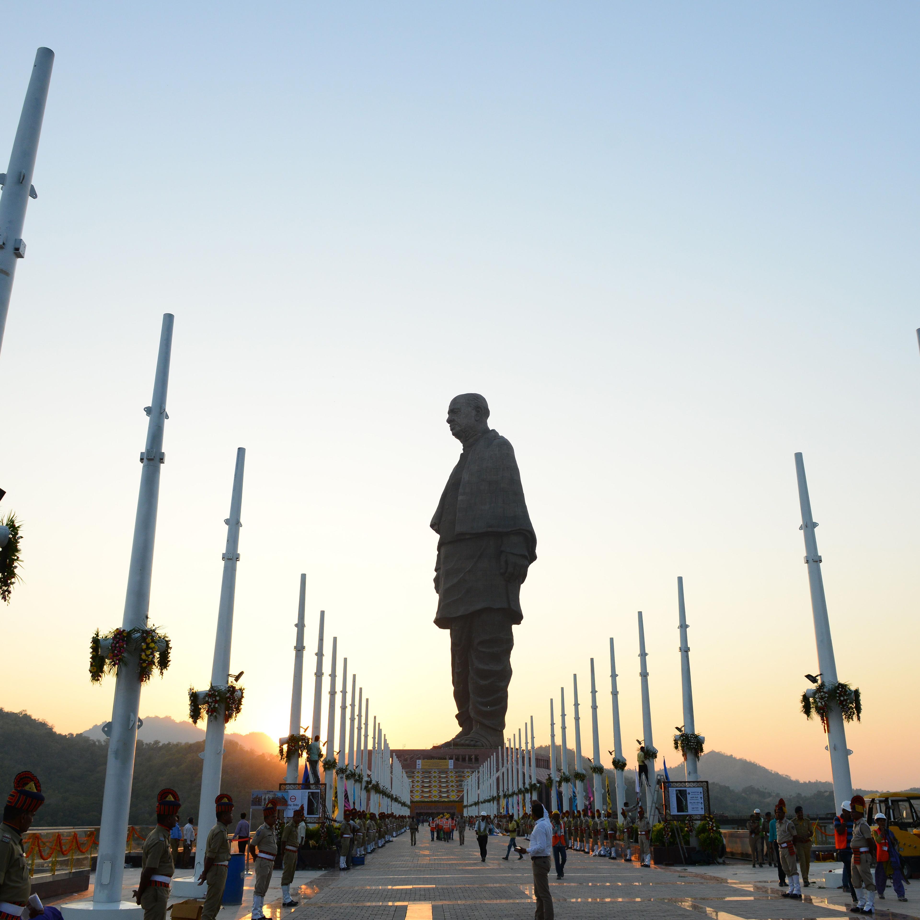 INDIA-STATUE-POLITICS