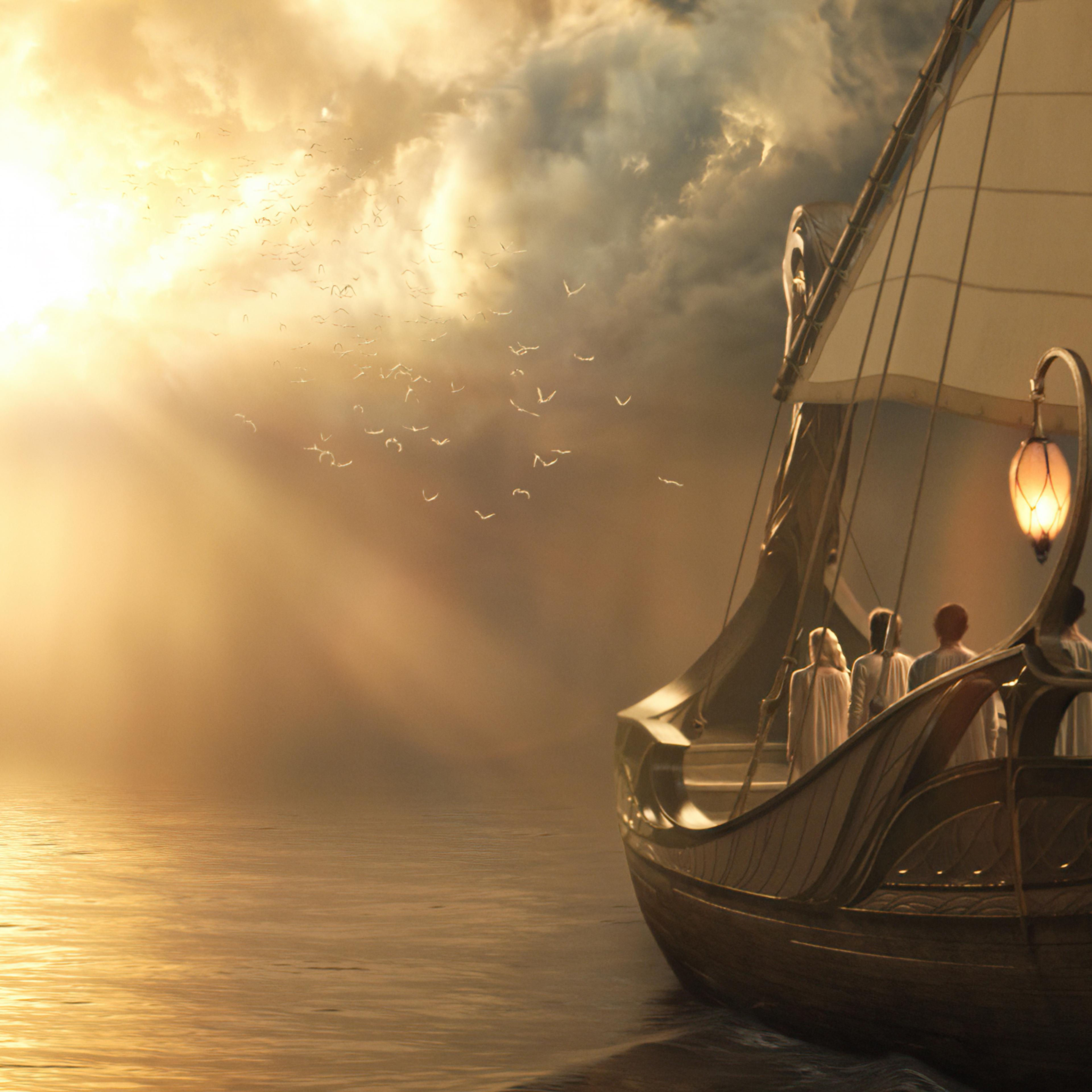 A ship in <i>The Rings of Power</i>