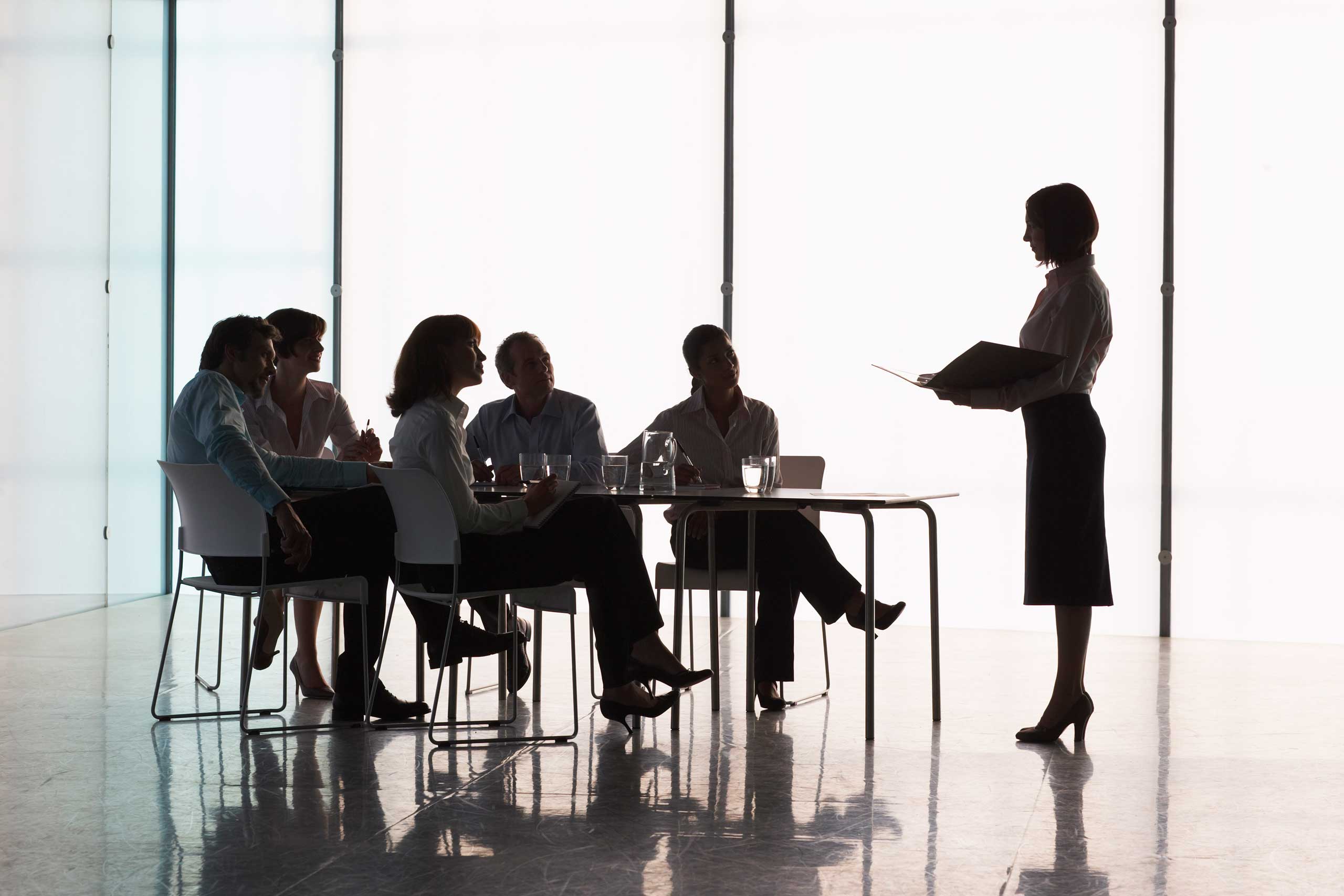 Business People in Boardroom