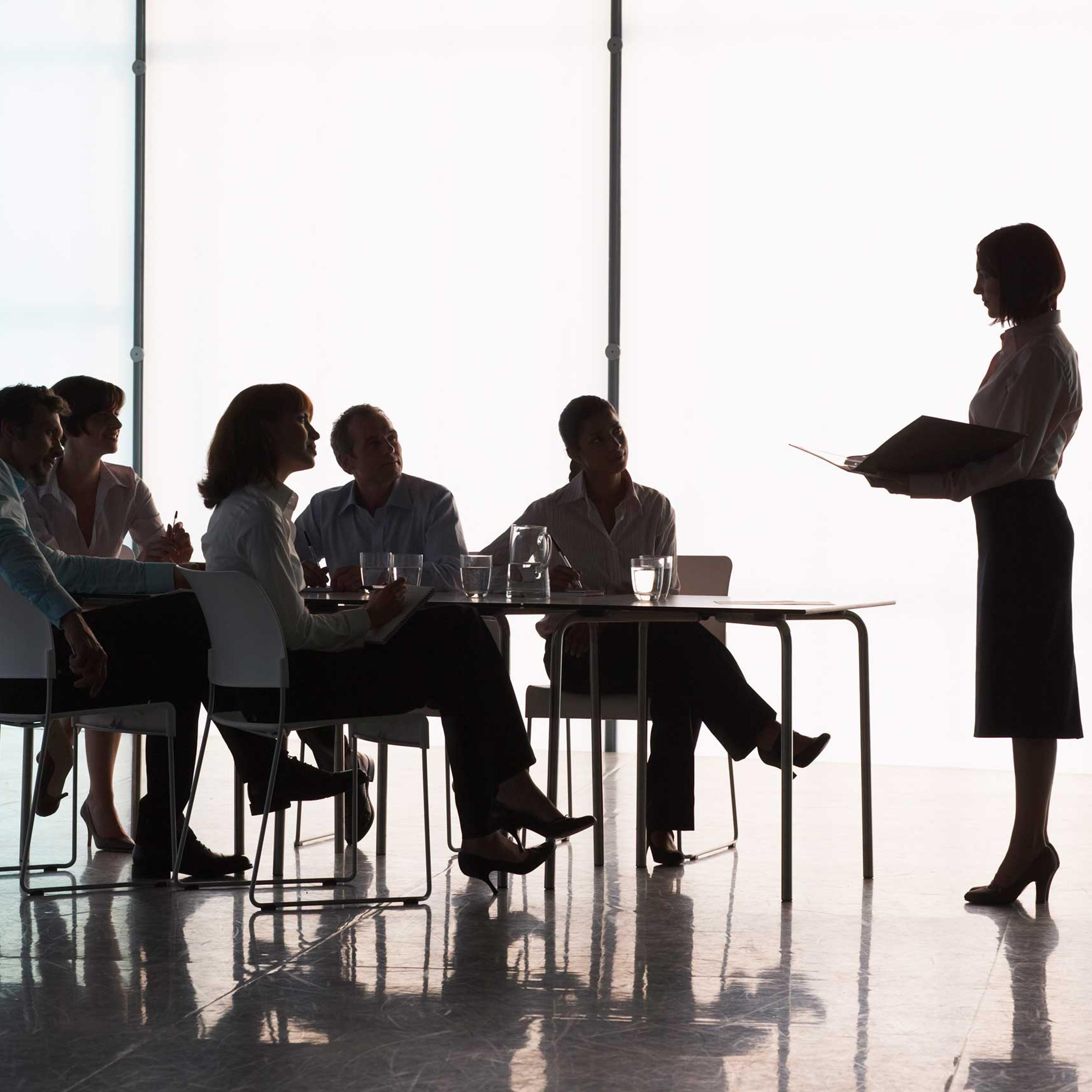 Business People in Boardroom