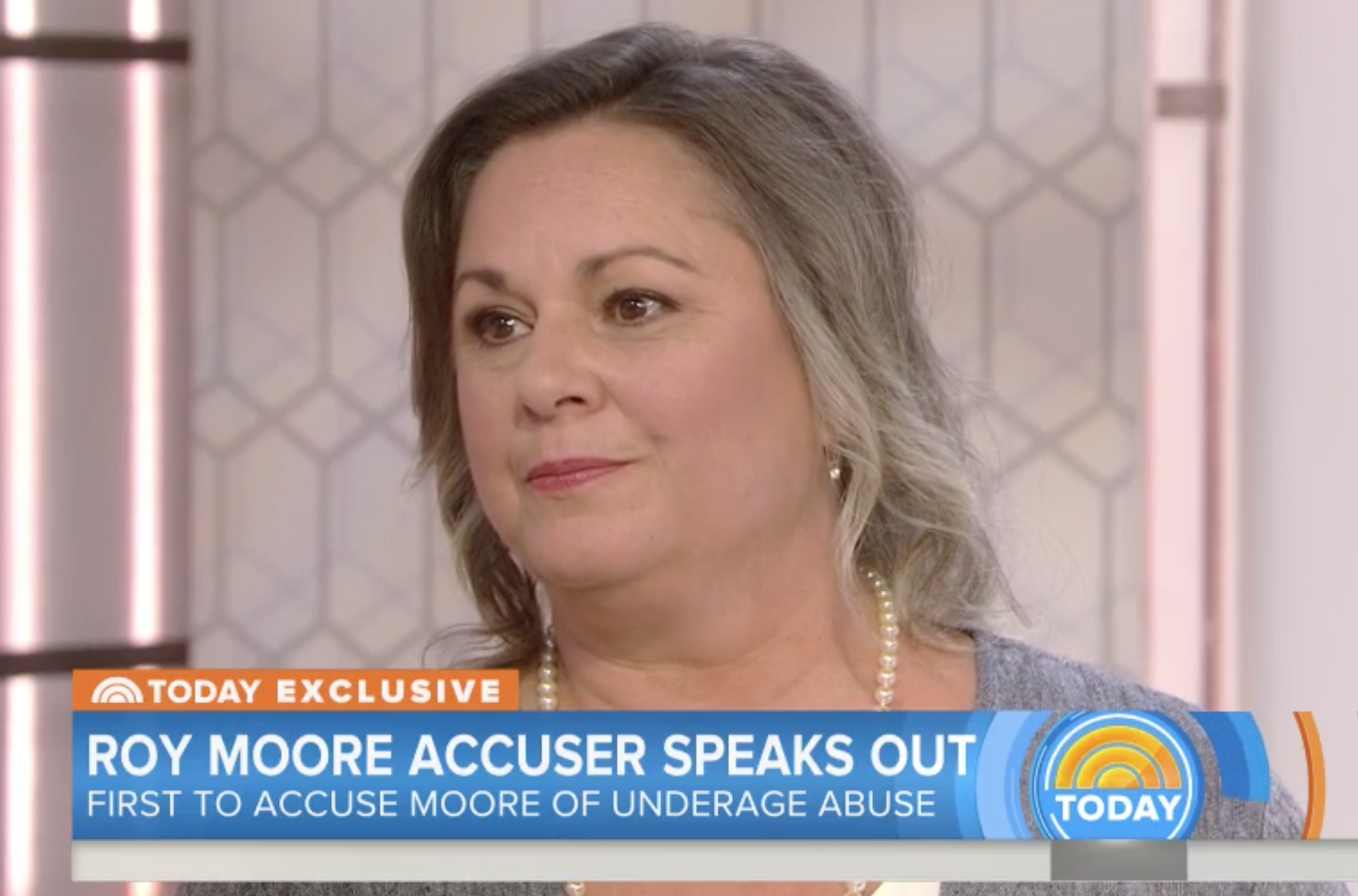 Leigh Corfman, who says she was 14 when Alabama Senate candidate Roy Moore molested her.