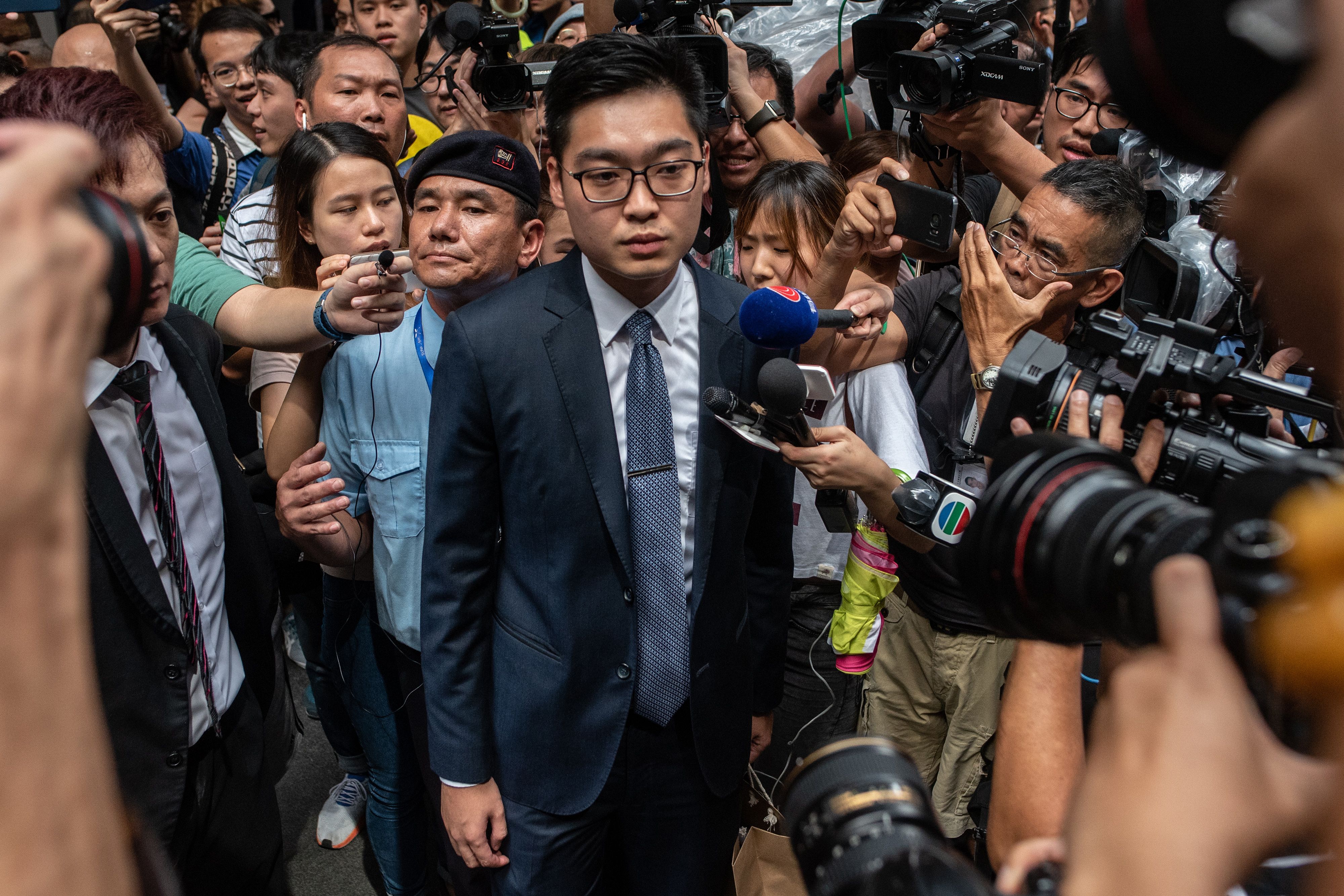 HONG KONG-CHINA-POLITICS-INDEPENDENCE