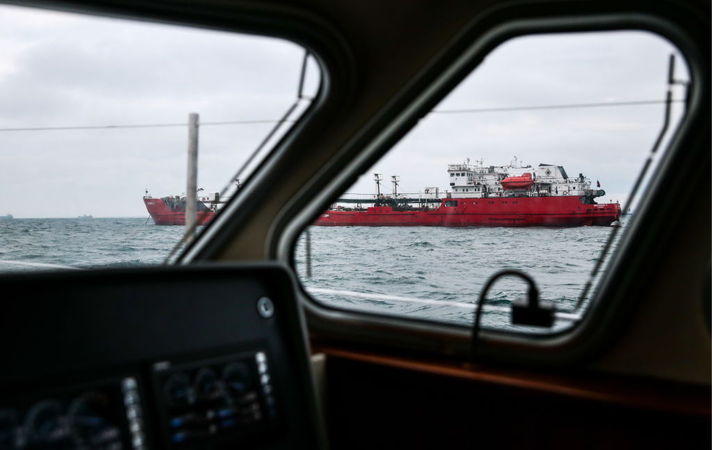 Coast guard of Russian Federal Security Service in Kerch Strait, Crimea