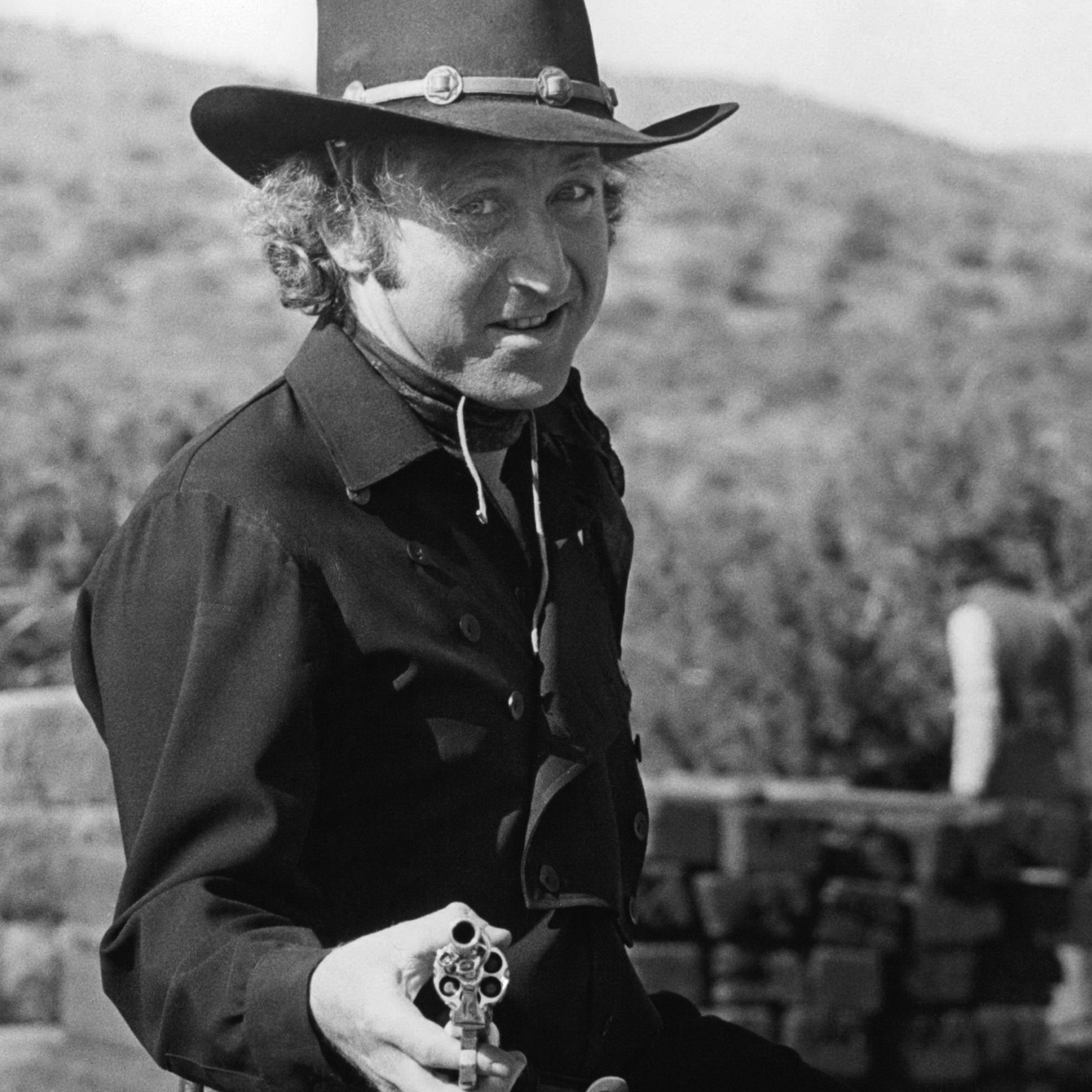 American actor Gene Wilder as Jim, aka 'The Waco Kid' in 'Blazing Saddles', directed by Mel Brooks, 1974. (Photo by Silver Screen Collection/Getty Images)