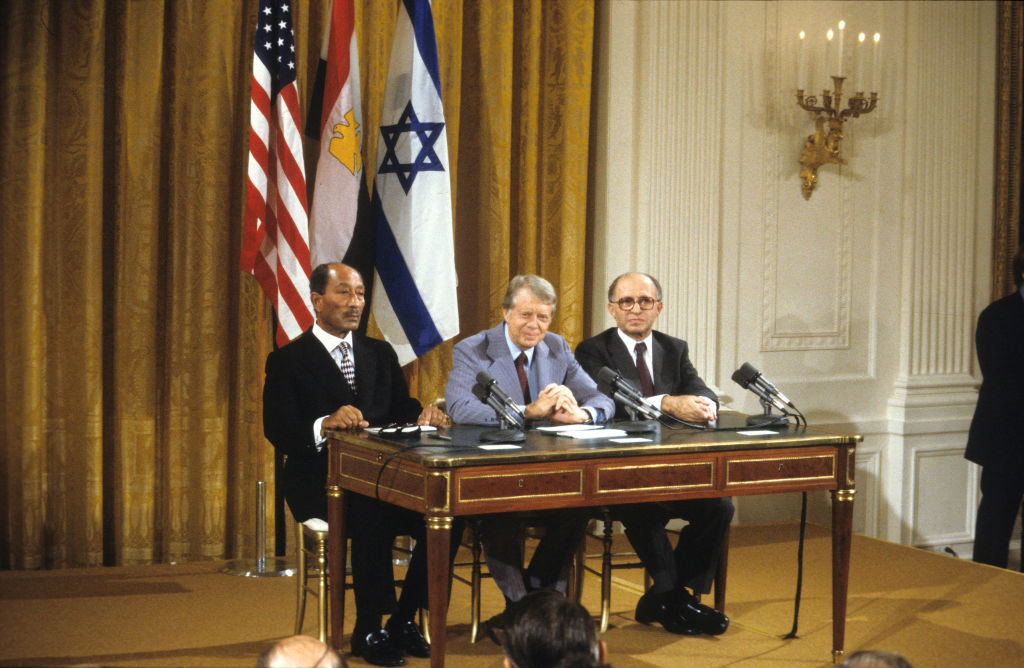 Sadat, Carter, &amp; Begin In The White House