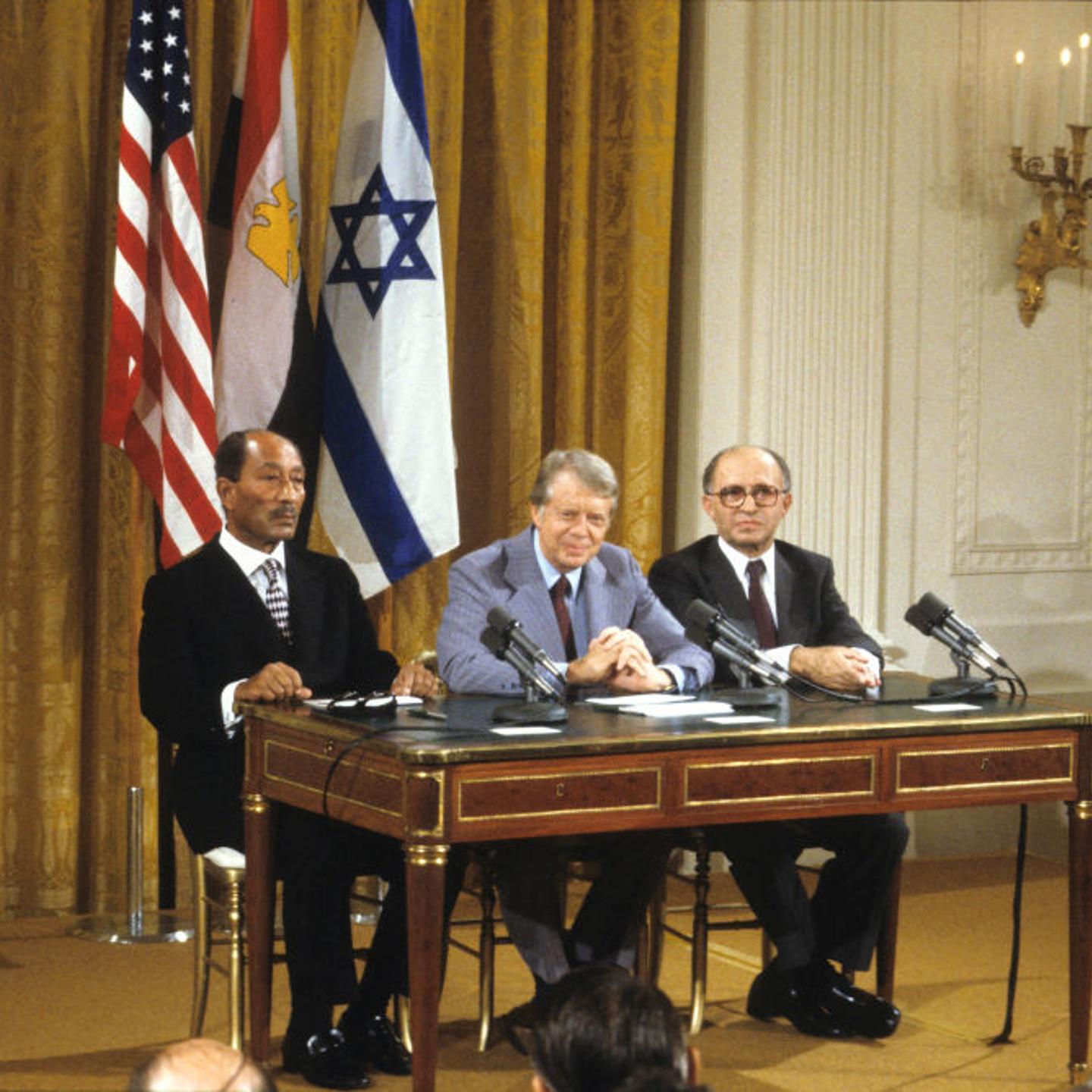 Sadat, Carter, & Begin In The White House