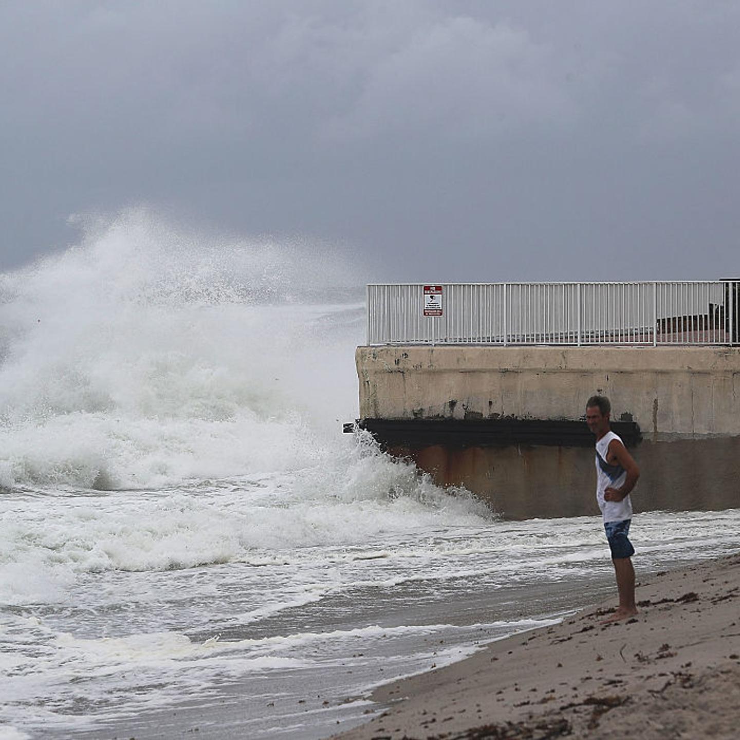 Florida Prepares As Hurricane Matthew Barrels Towards Atlantic Coast