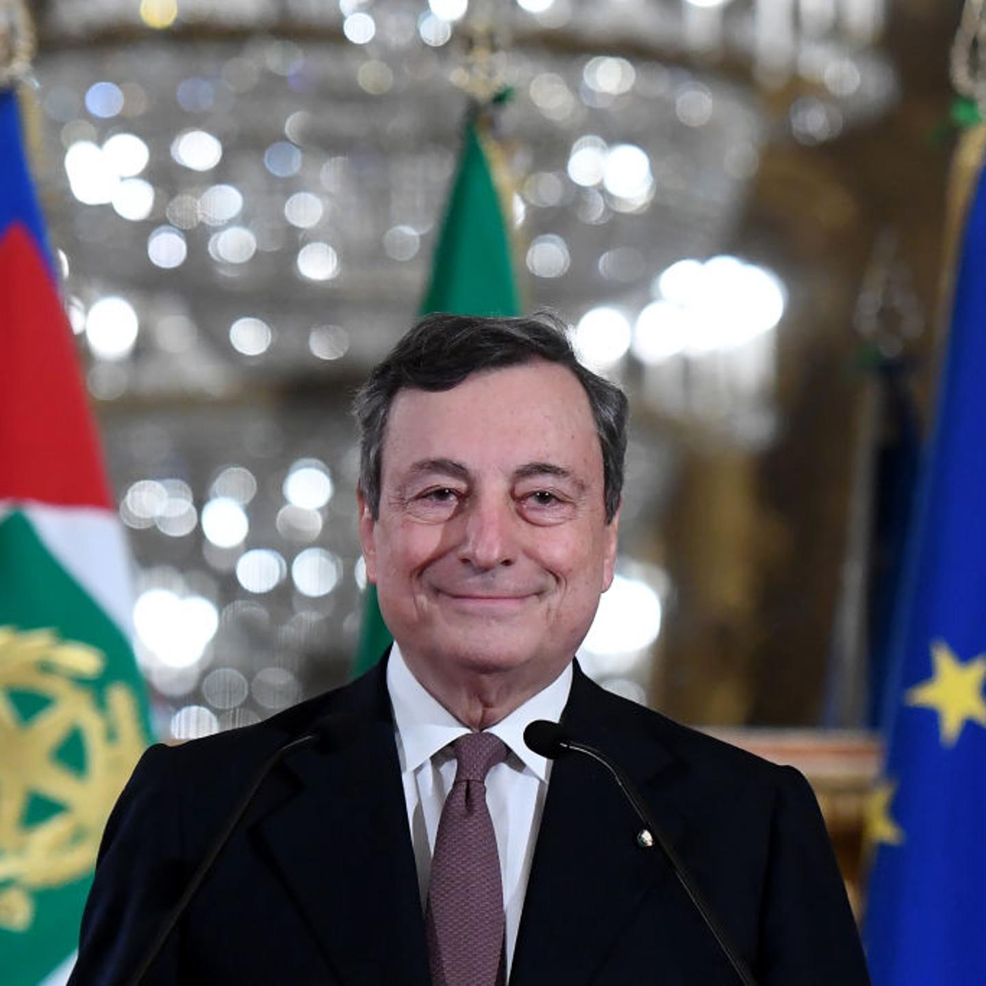 Italy's Prime Minister-designate Mario Draghi Meets President As Government Takes Shape