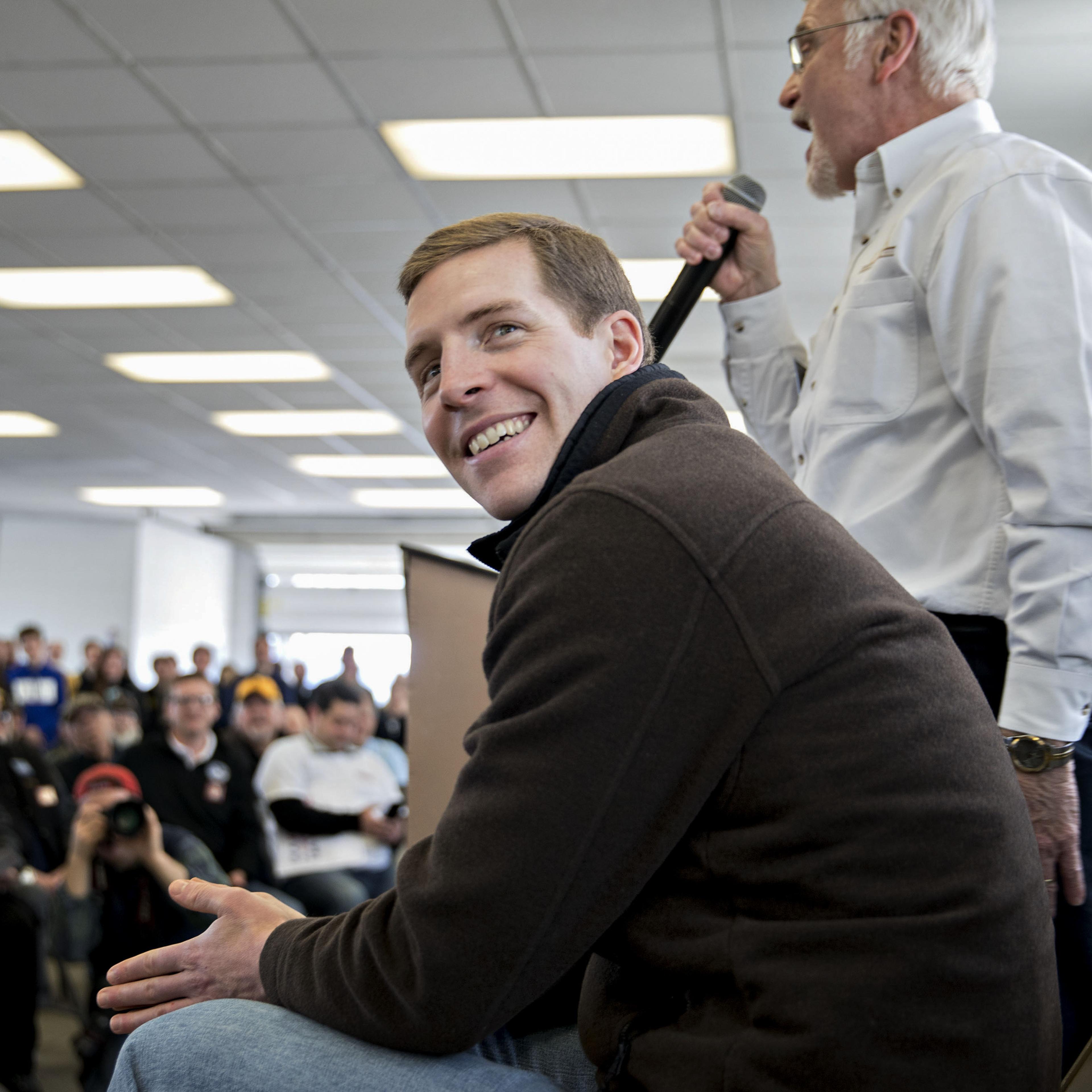 Democratic U.S. House Of Representatives Candidate Conor Lamb Attends Rally For Union Workers