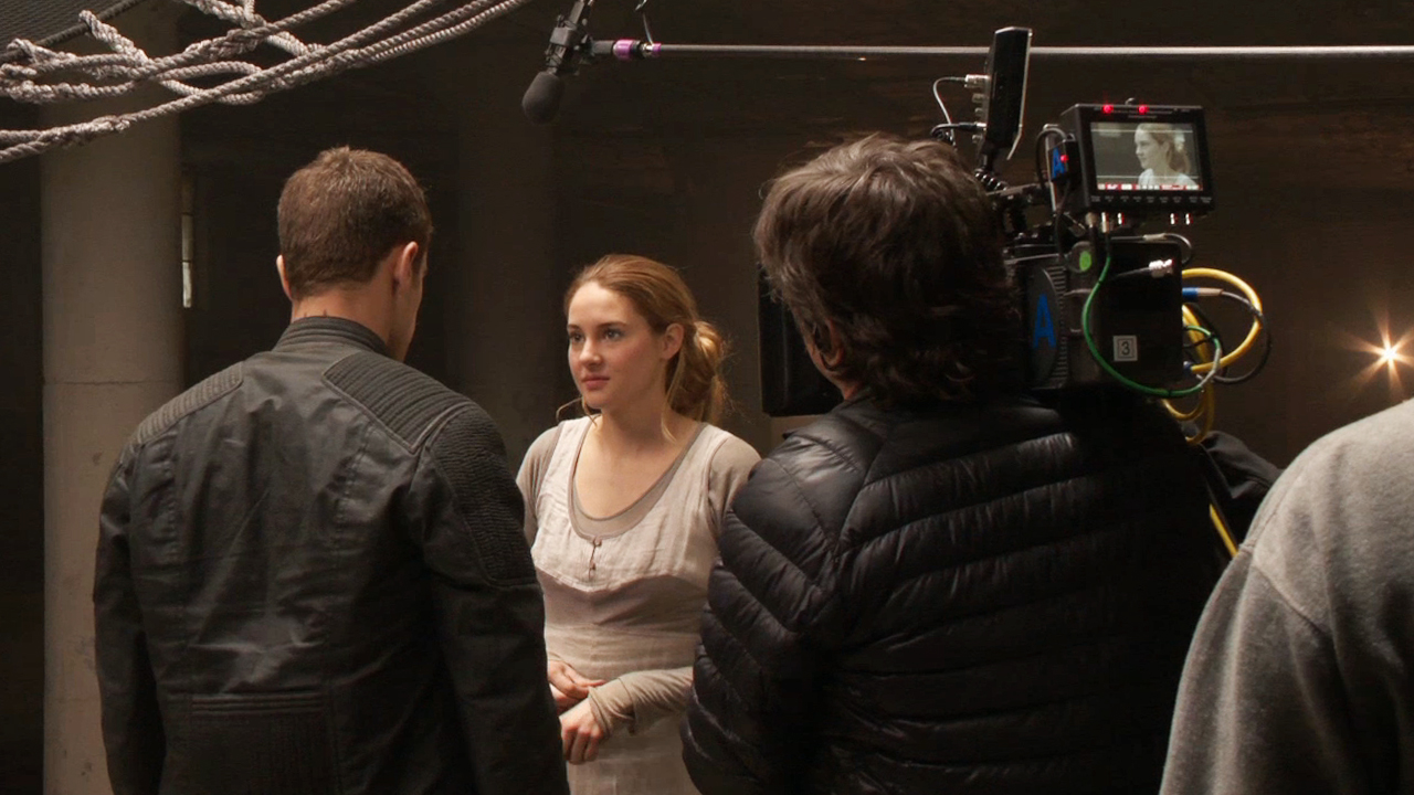 A behind-the-scenes look at the making of 'Divergent' with Shailene Woodley and Theo James