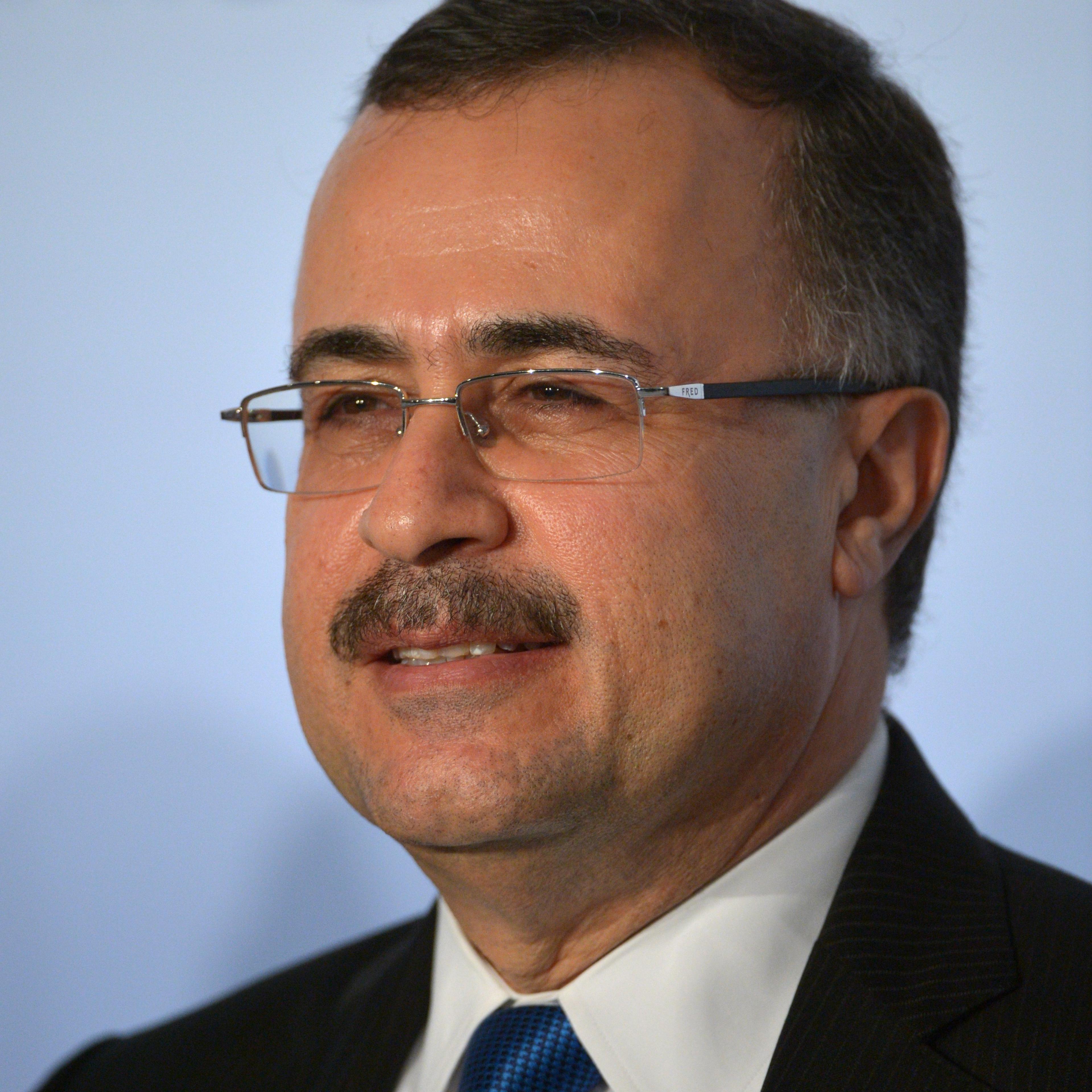 Saudi Aramco CEO Amin Nasser at a meeting of the Oil and Gas Climate Initiative (OGCI) in Paris on Oct. 16, 2015.