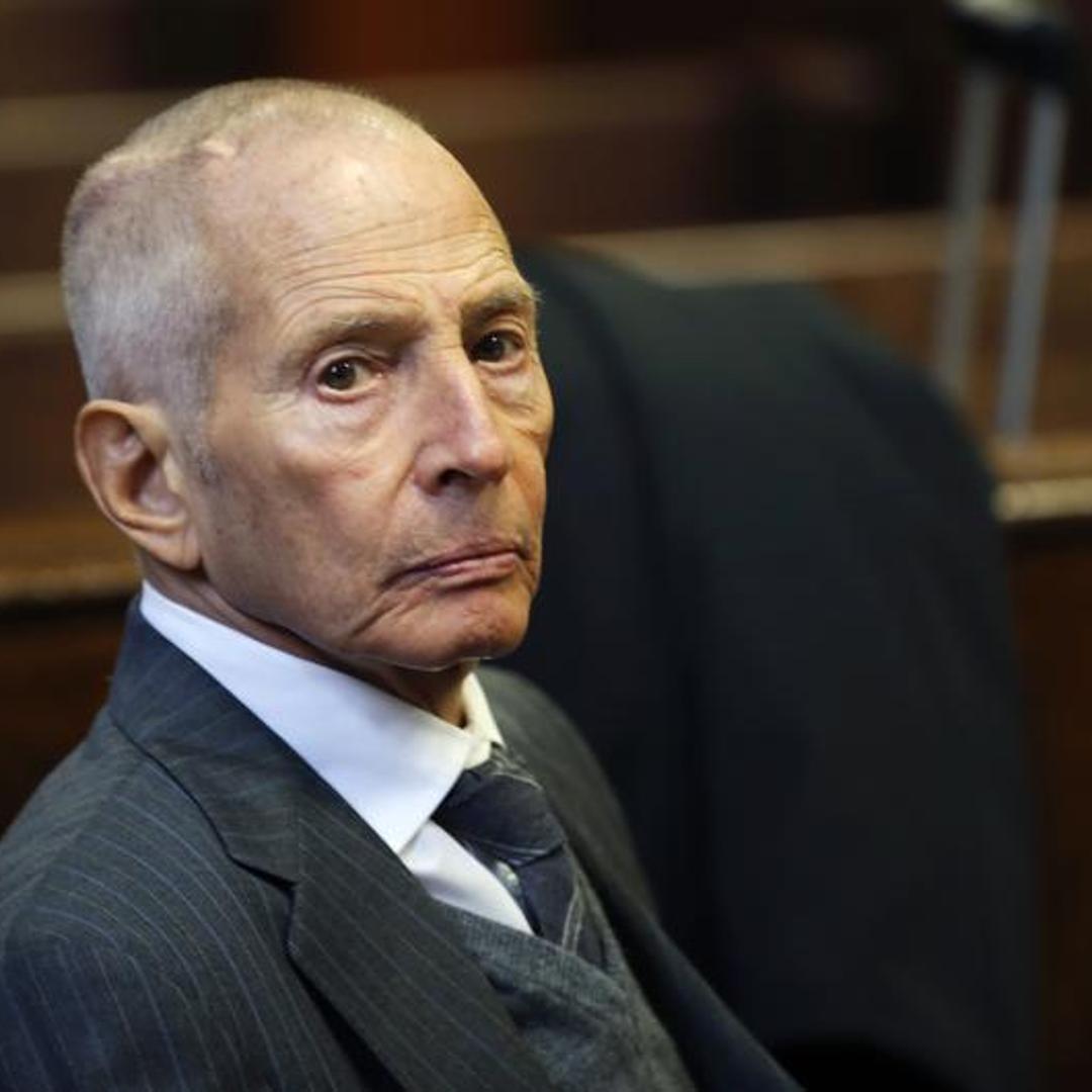 Real estate heir Robert Durst appears in a criminal courtroom for his trial on charges of trespassing on property owned by his estranged family, in New York