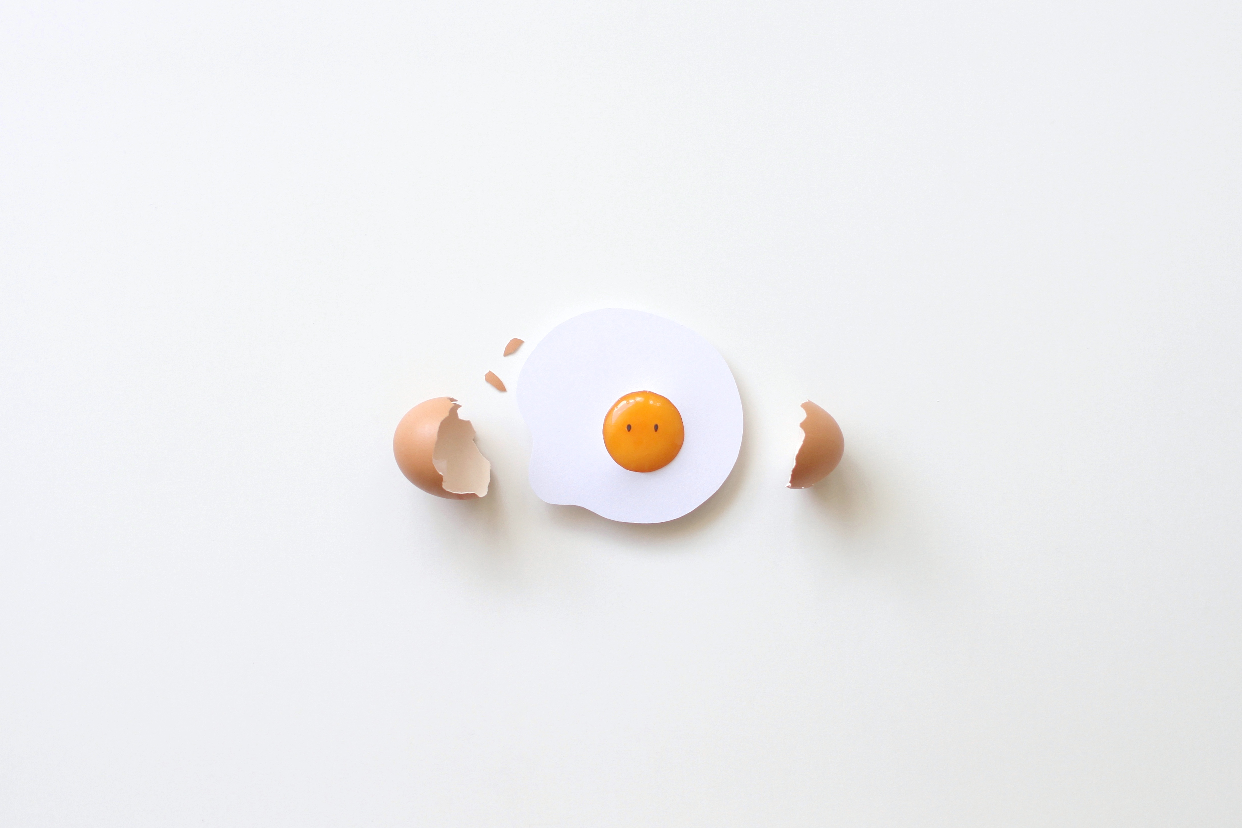 Cconceptual cracked egg