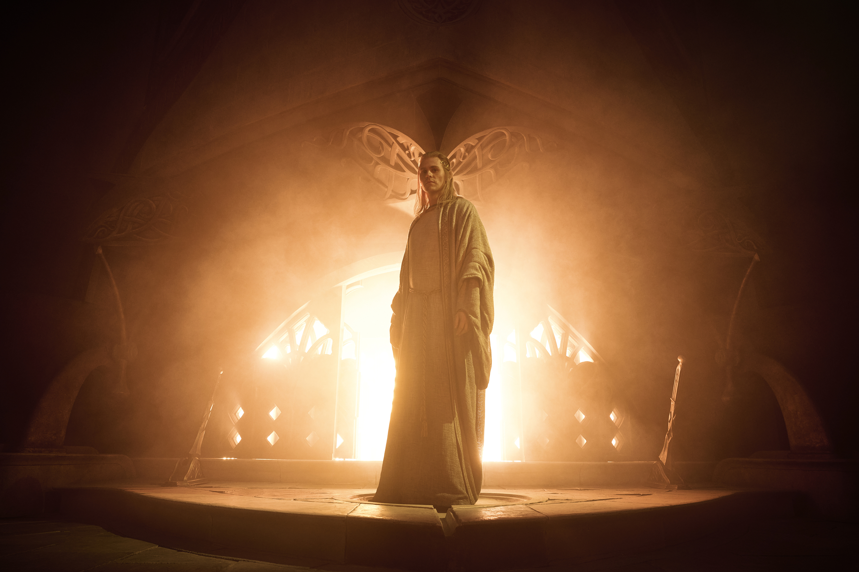 Charlie Vickers as Annatar in the Rings of Power