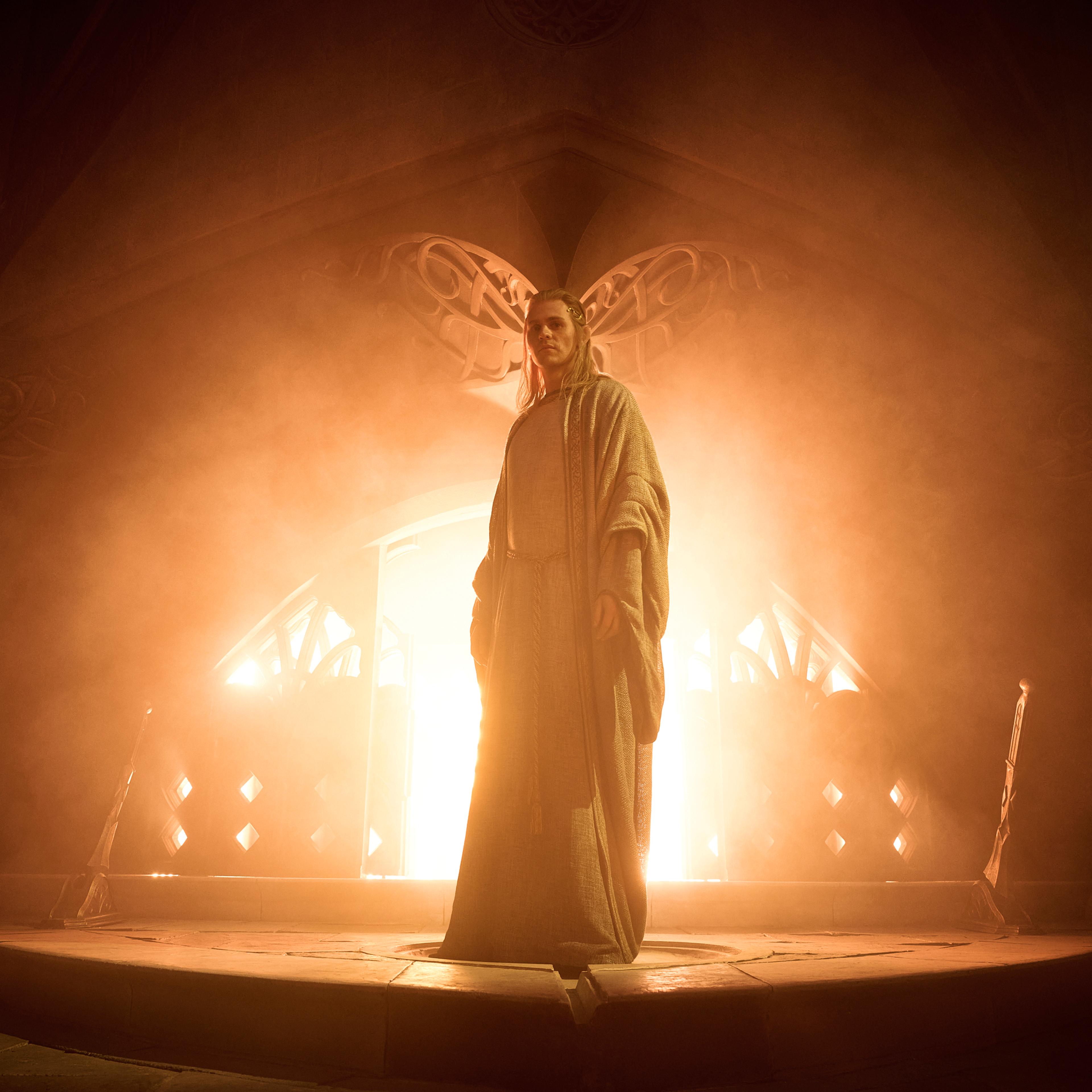Charlie Vickers as Annatar in the Rings of Power