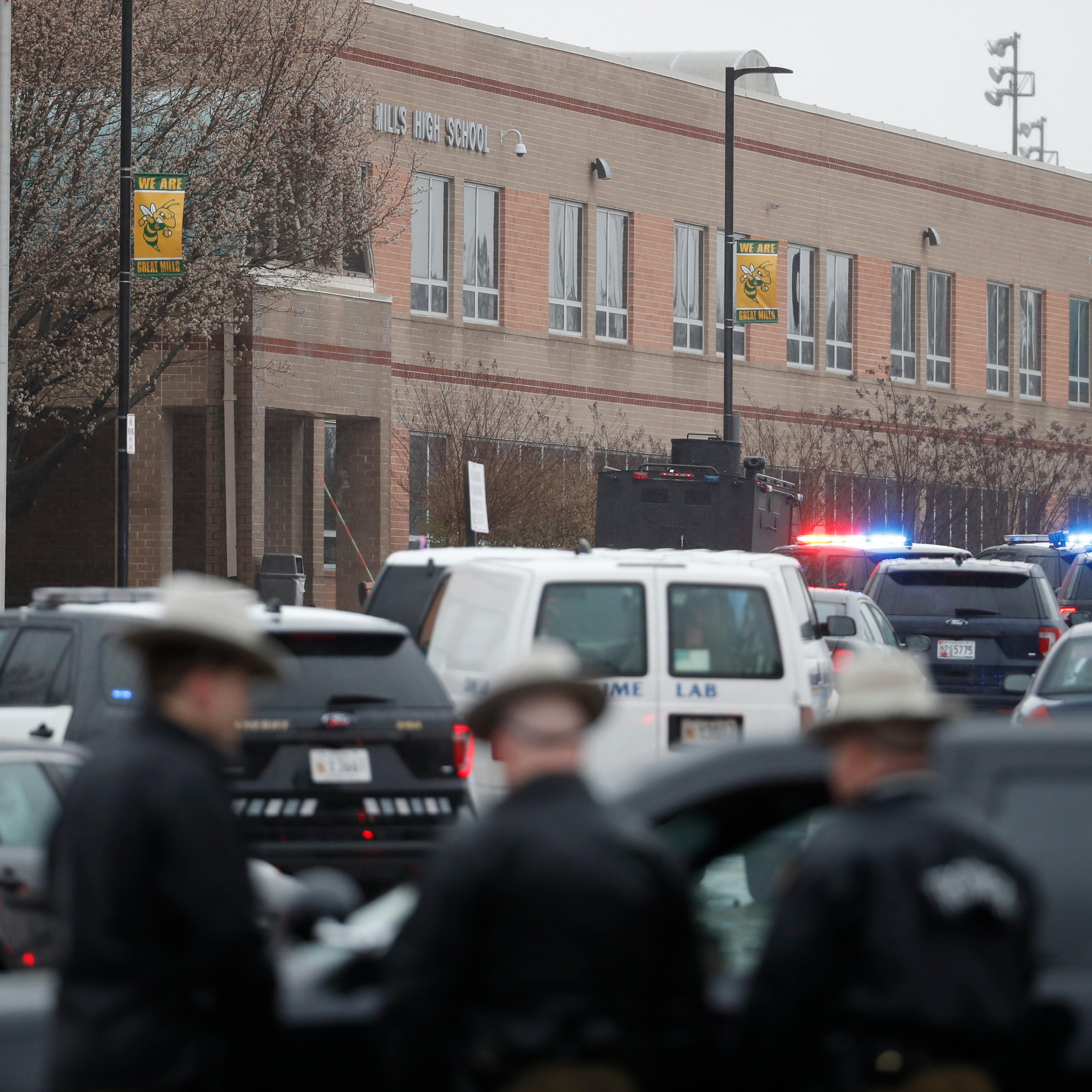 Maryland School Shooting, Washington, USA - 20 Mar 2018