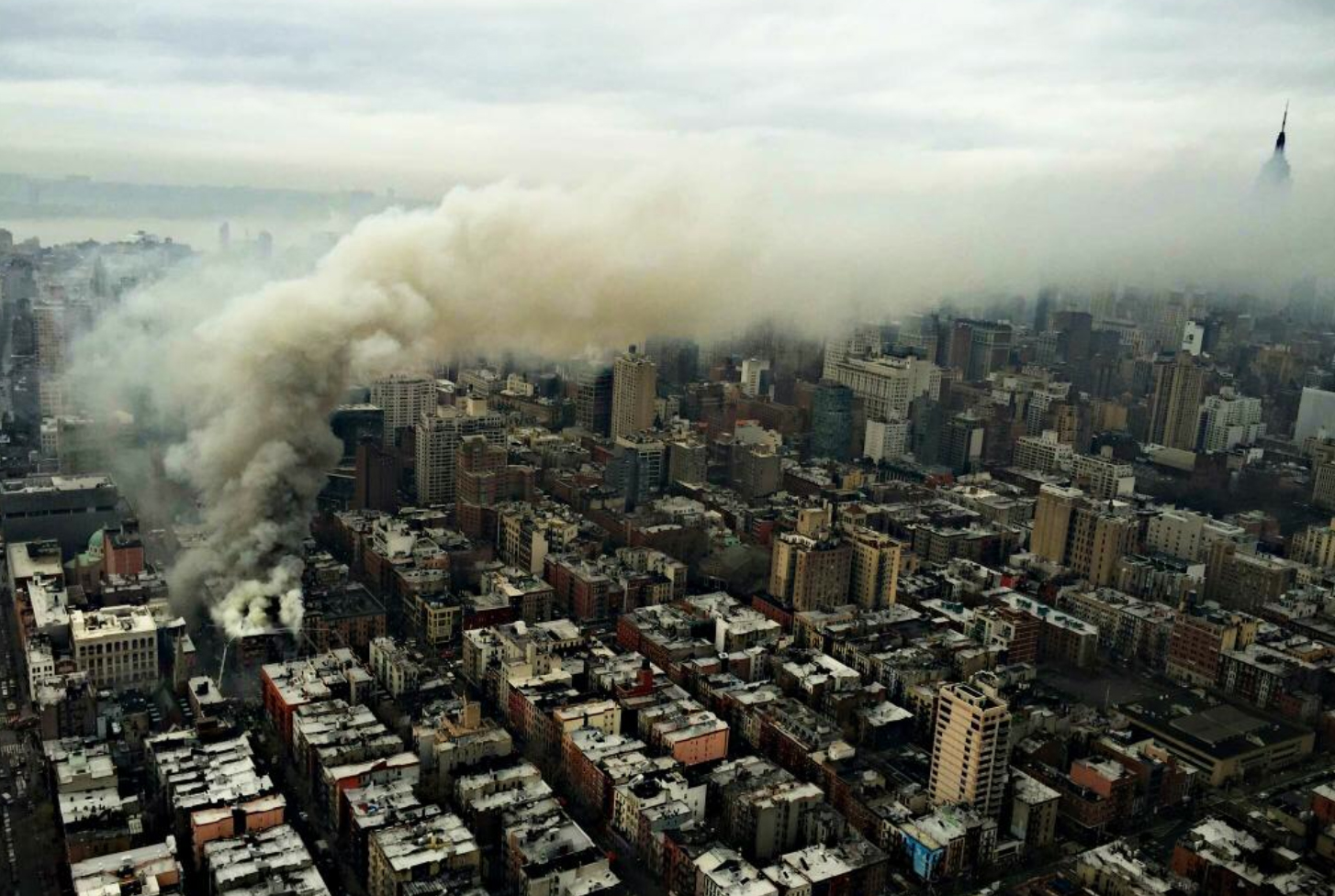 19 Hurt As Three Buildings Collapse in Manhattan, Gas Blast Suspected