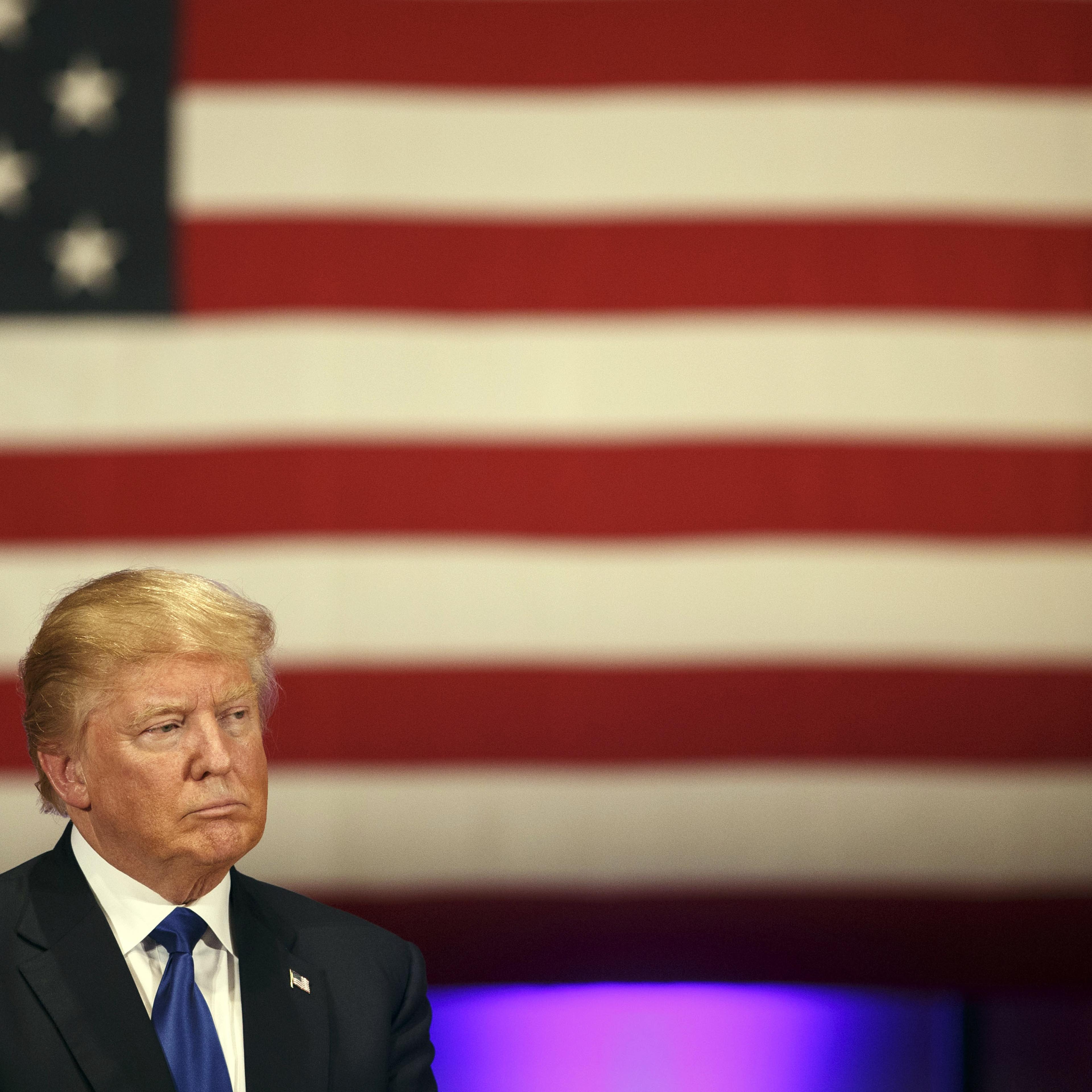 Presidential Candidate Donald Trump Holds Event To Benefit Veterans Organizations