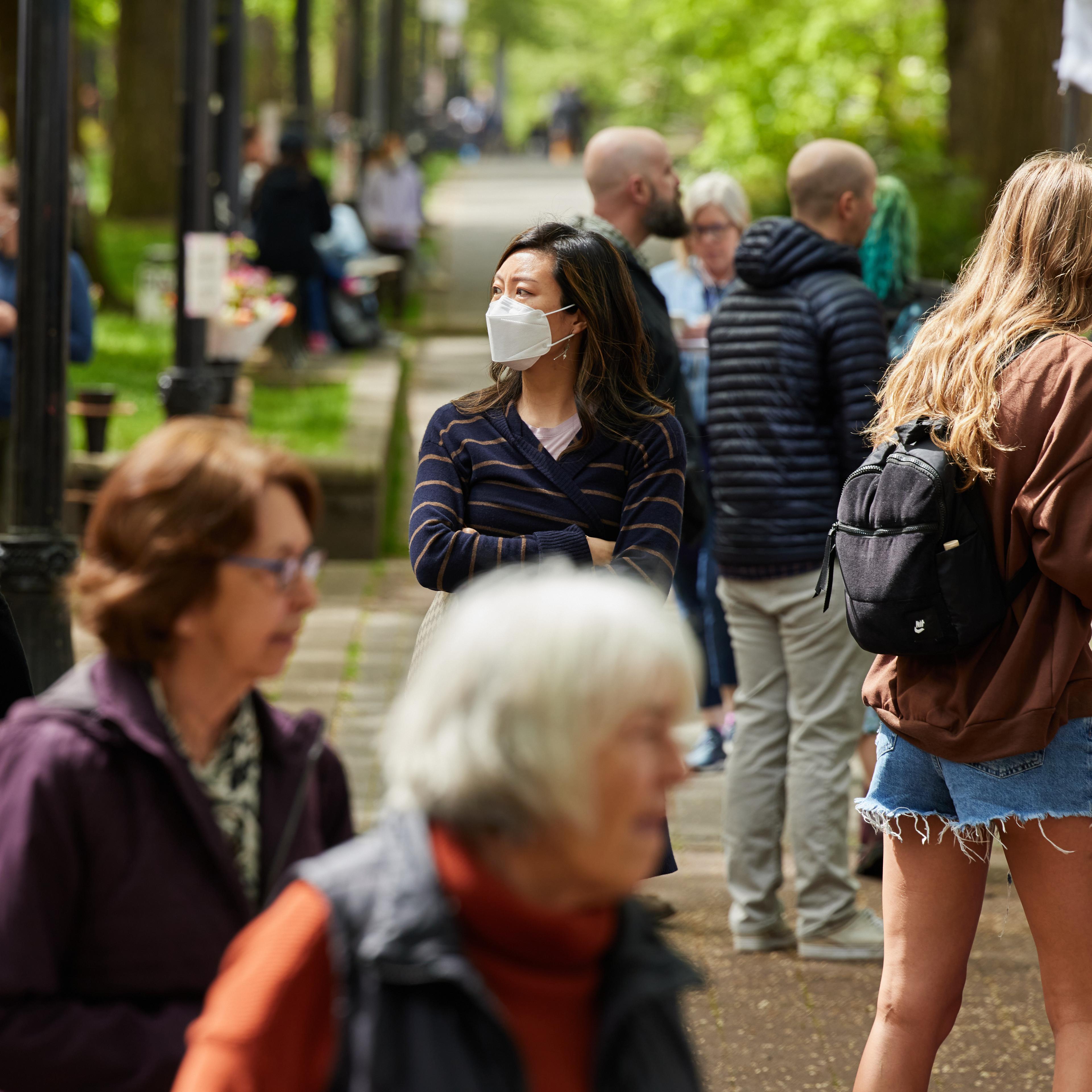 PORTLAND, OR - May 4th, 2022: On Wednesday, May 4th, 2022 a mix